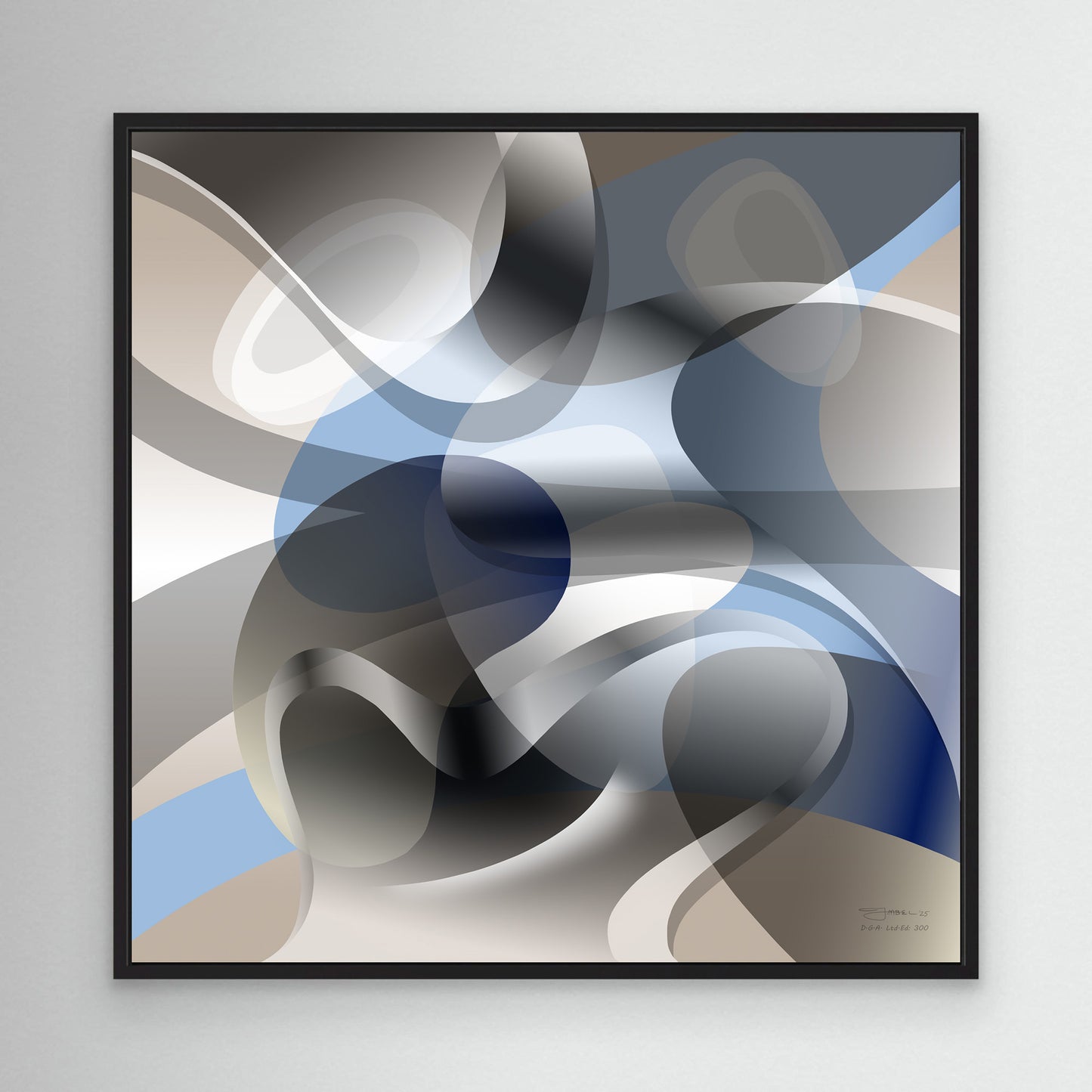 Canvasprint "Blue Touch 1"