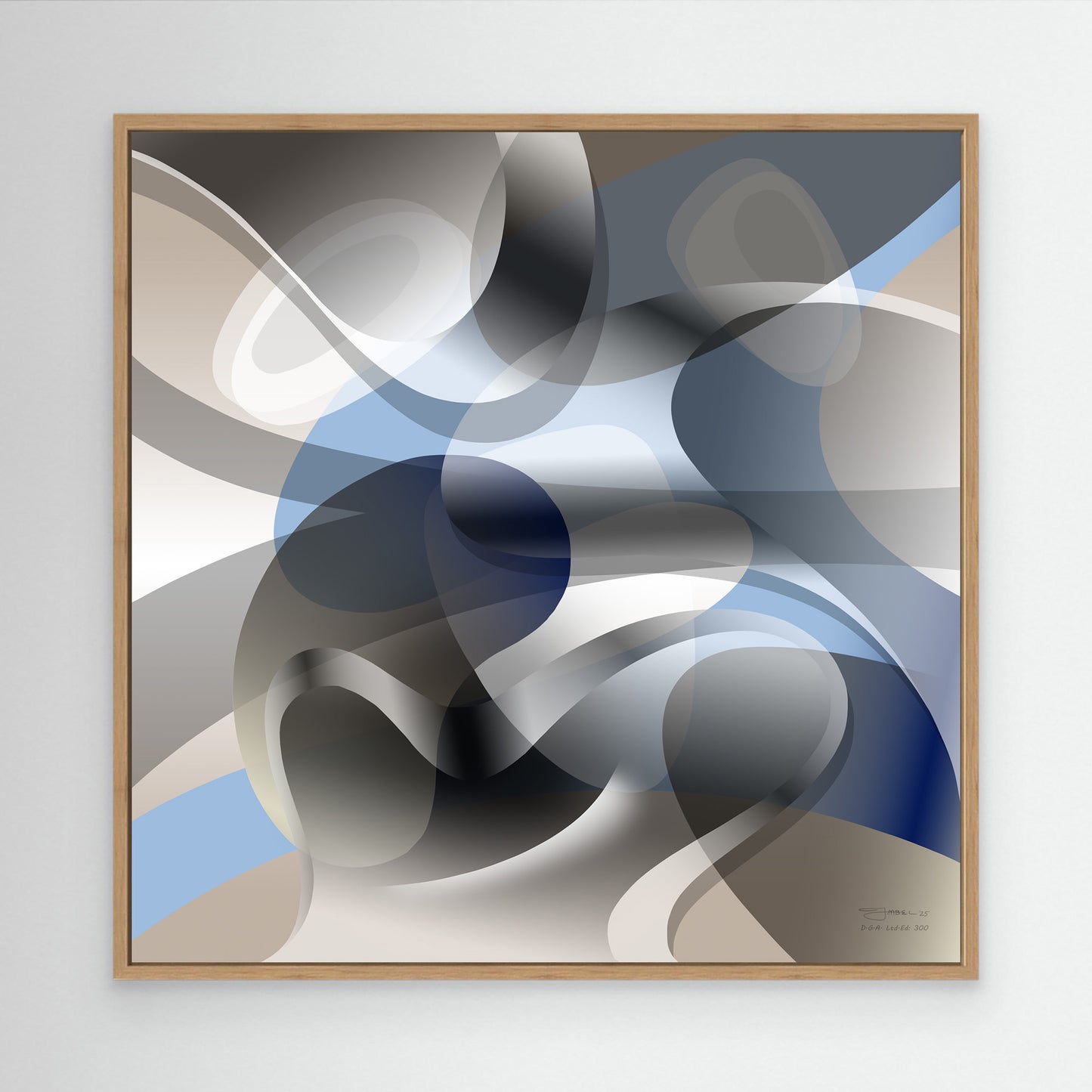 Canvasprint "Blue Touch 1"