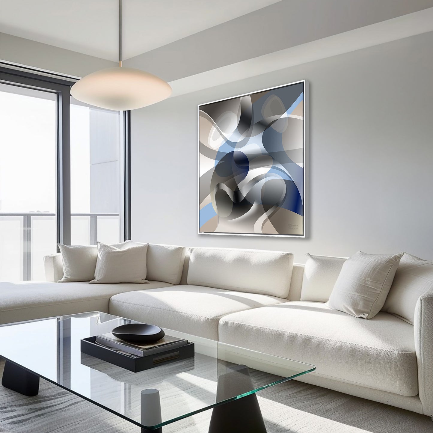 Canvasprint "Blue Touch 1"