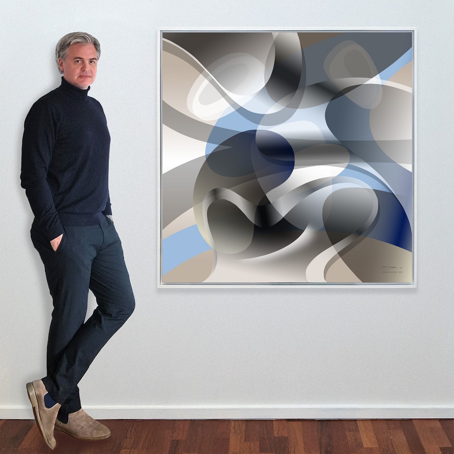 Canvasprint "Blue Touch 1"