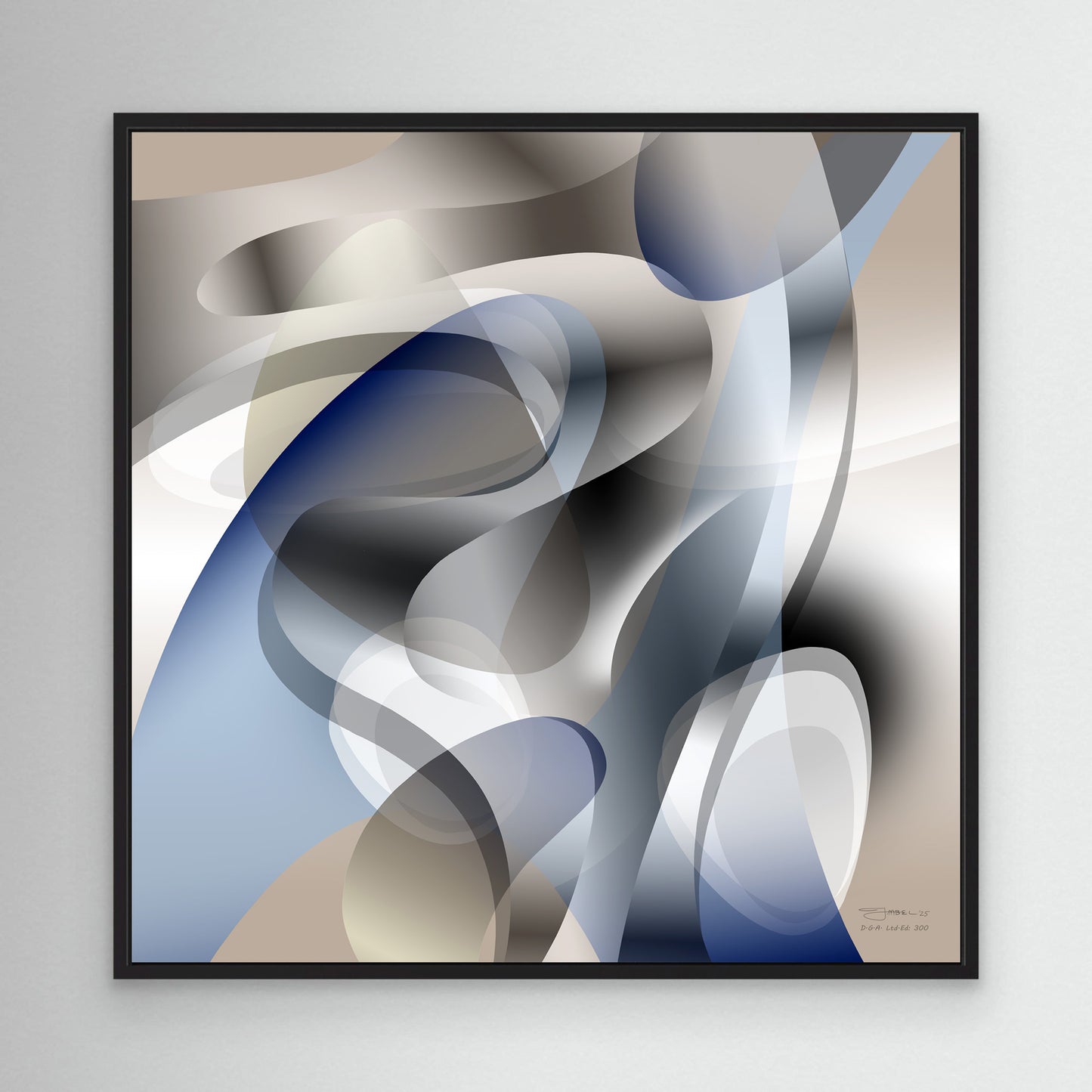Canvasprint "Blue Touch 2"