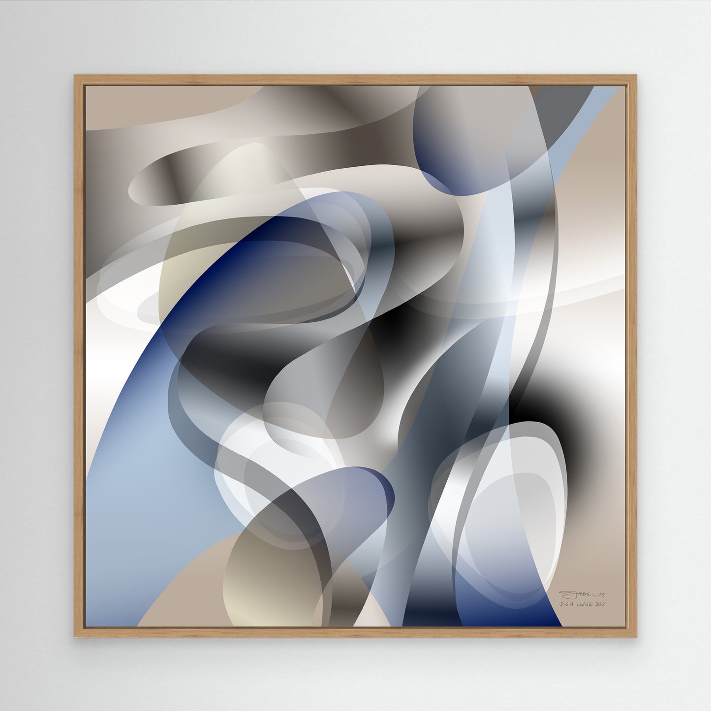 Canvasprint "Blue Touch 2"
