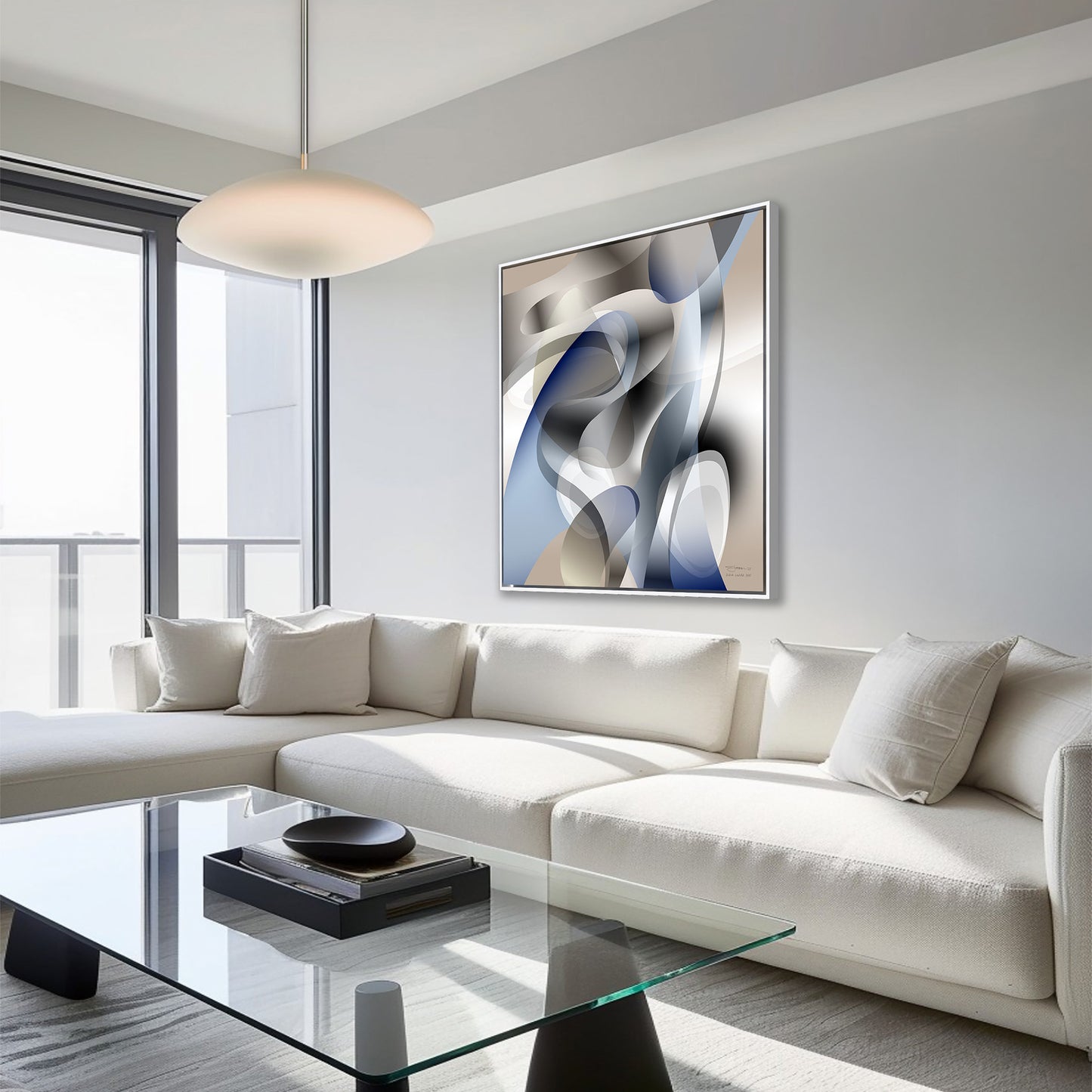 Canvasprint "Blue Touch 2"