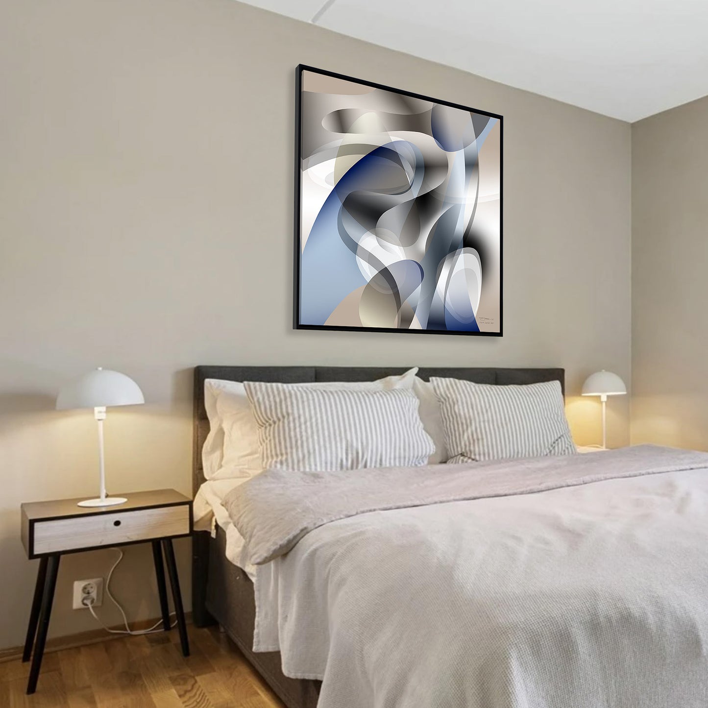 Canvasprint "Blue Touch 2"