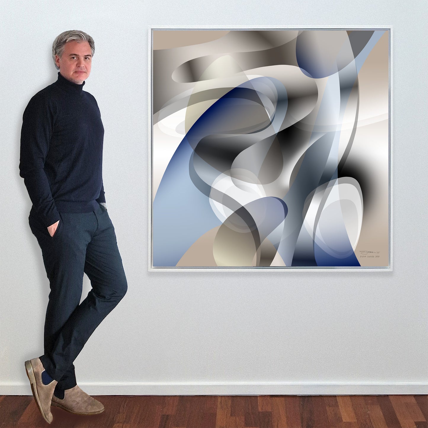 Canvasprint "Blue Touch 2"