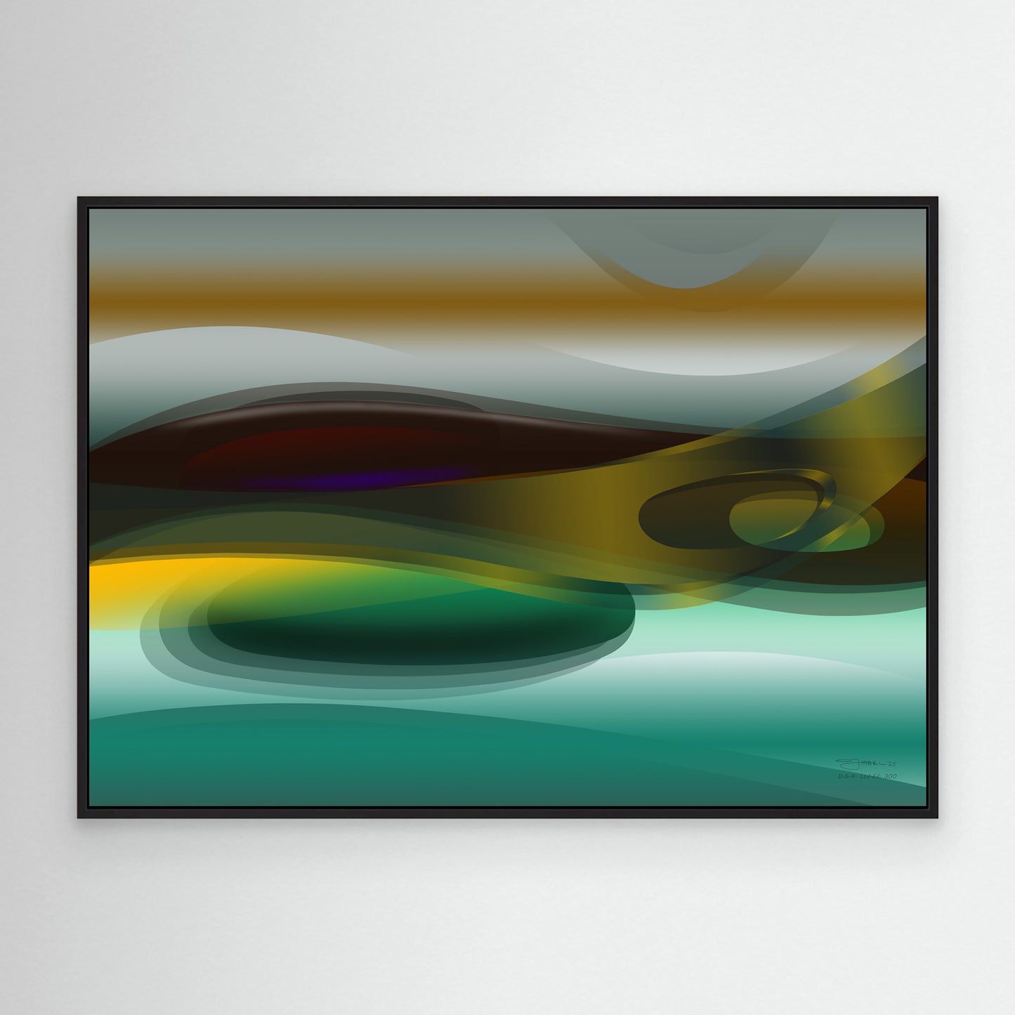 Canvasprint "Green Horizon"
