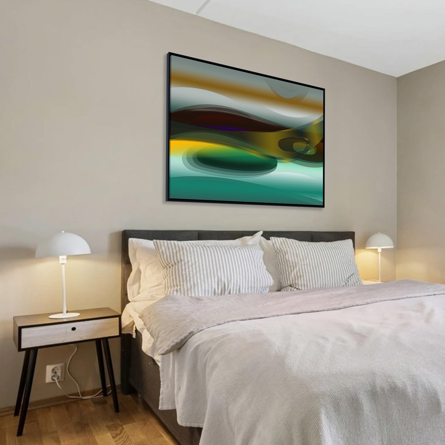 Canvasprint "Green Horizon"