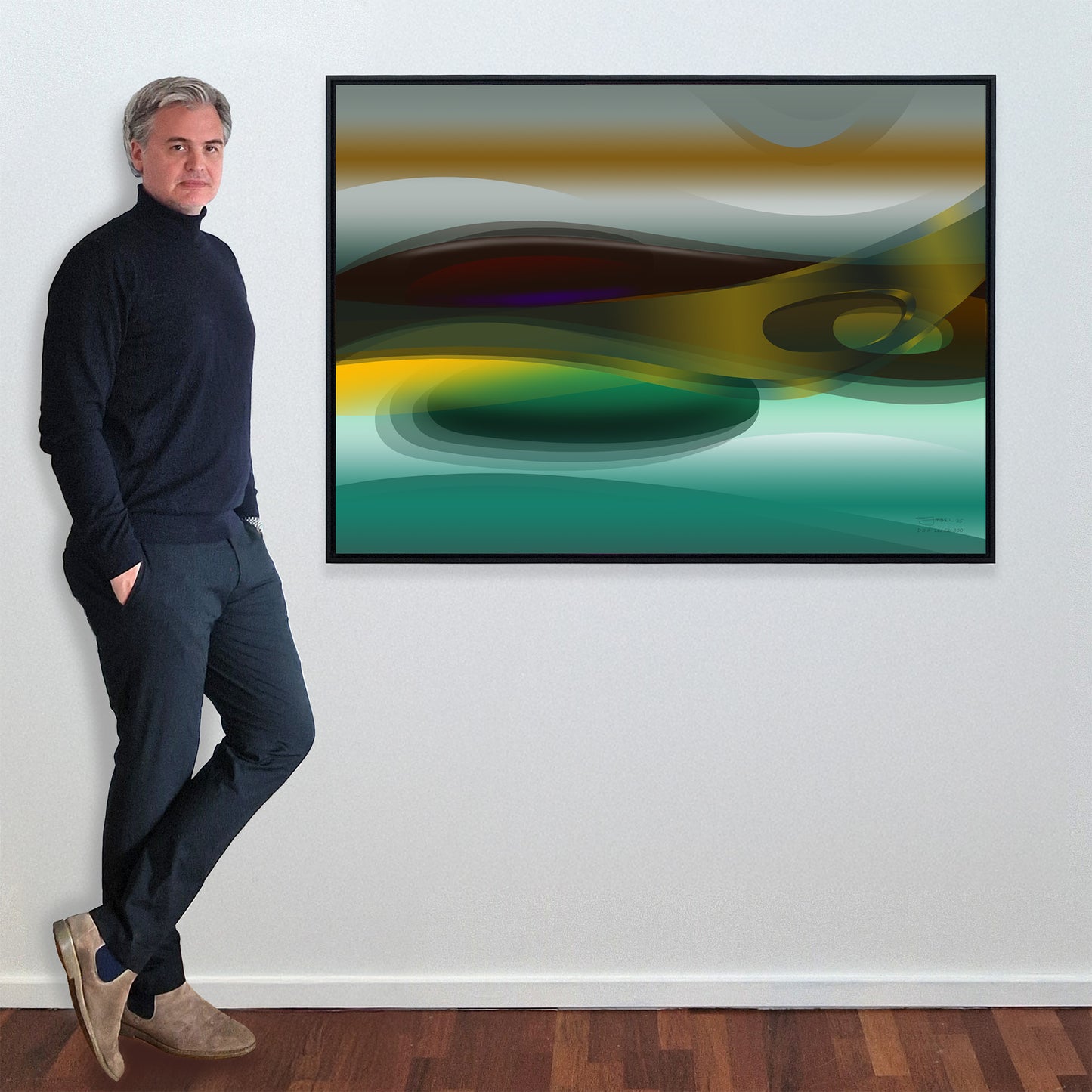 Canvasprint "Green Horizon"