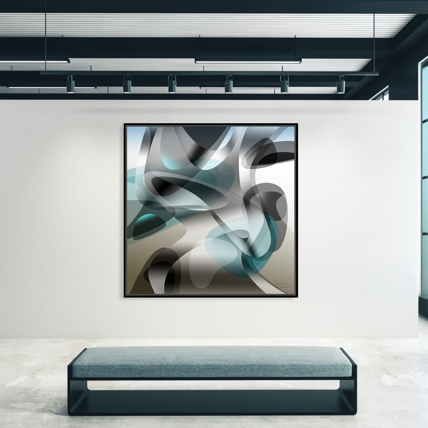 Canvasprint "Green Touch 1"