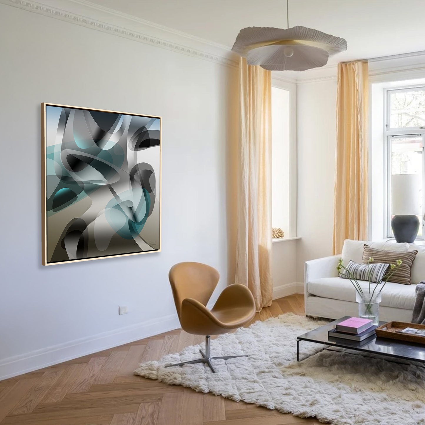 Canvasprint "Green Touch 1"