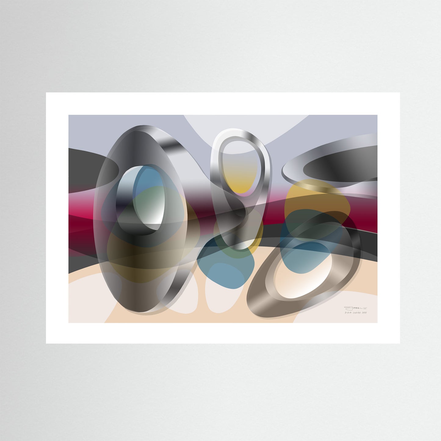 Paperprint "Fragments"
