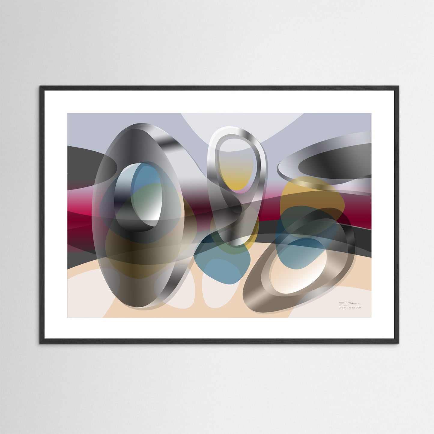 Paperprint "Fragments"