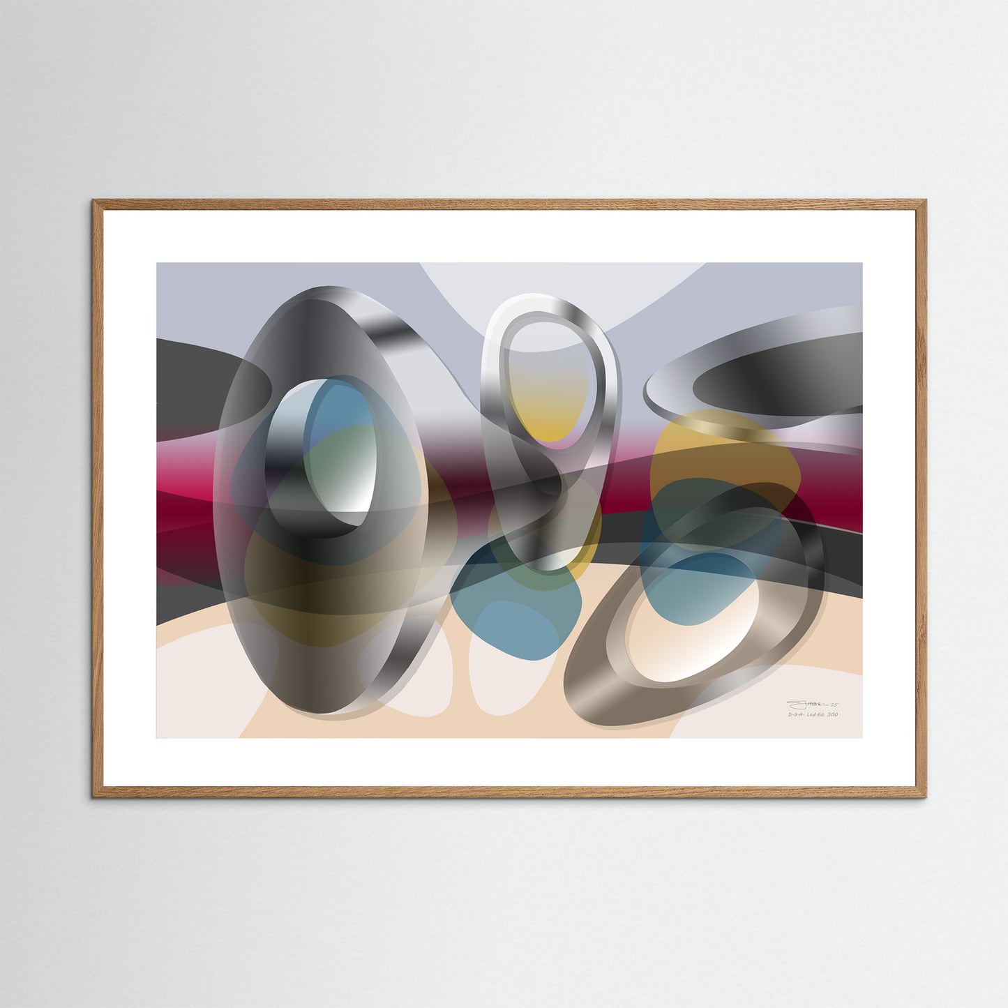 Paperprint "Fragments"