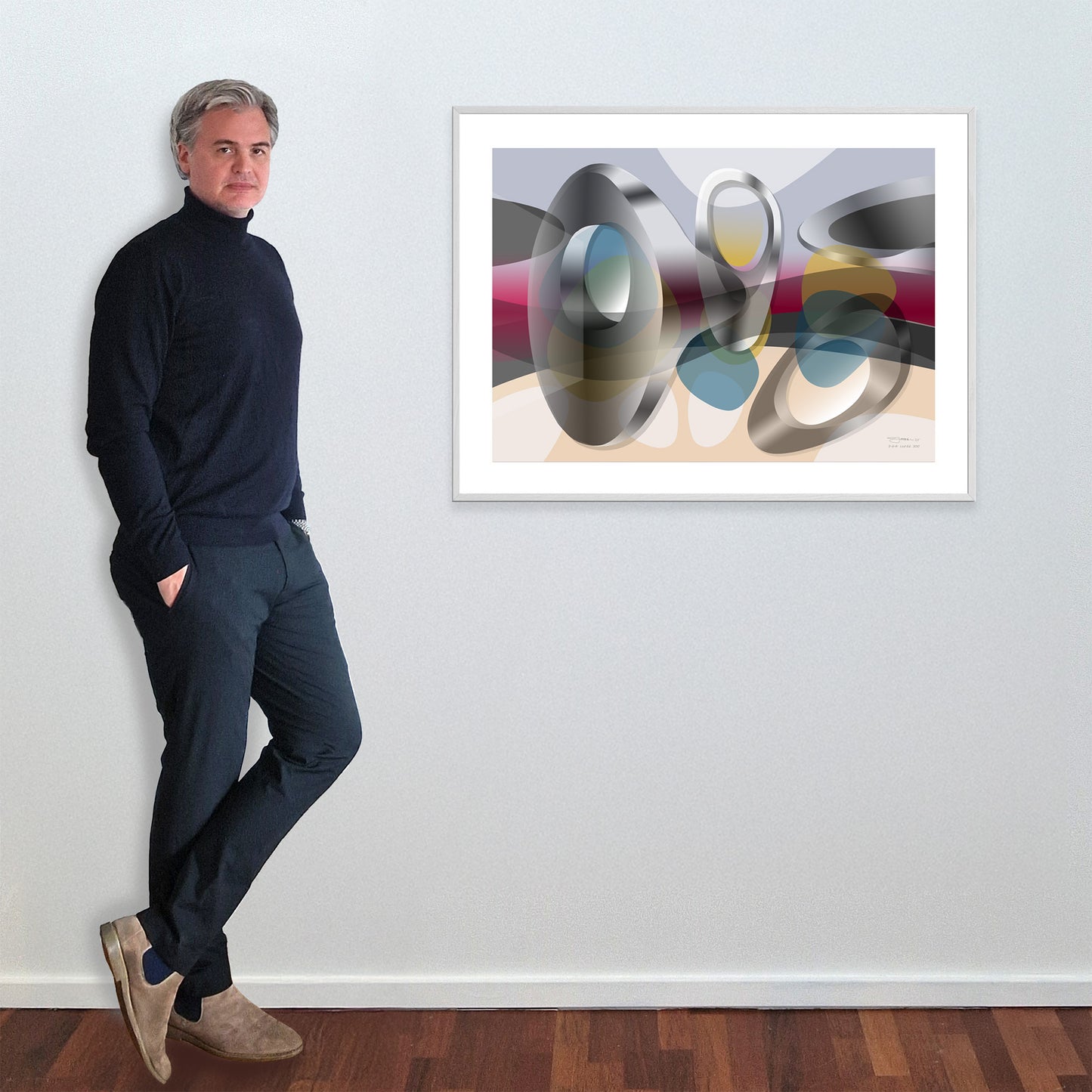 Paperprint "Fragments"