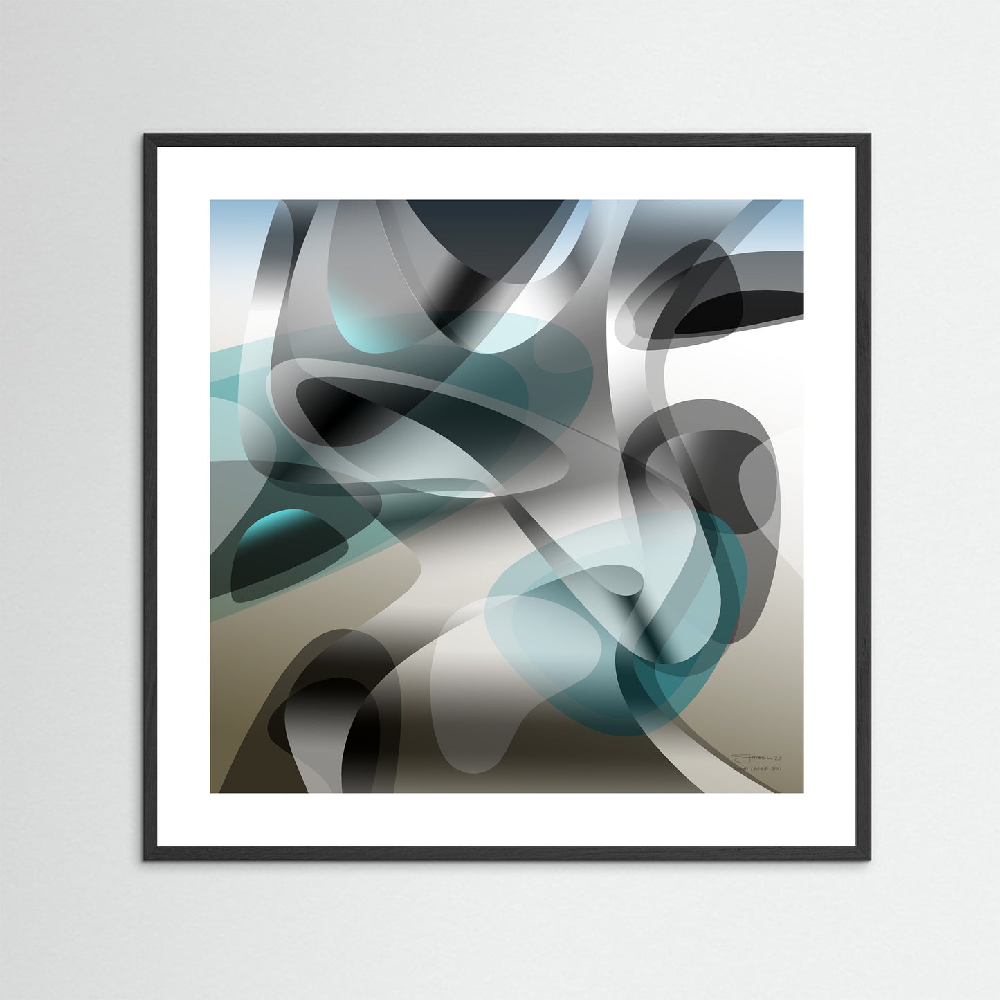 Paperprint "Green Touch 1"