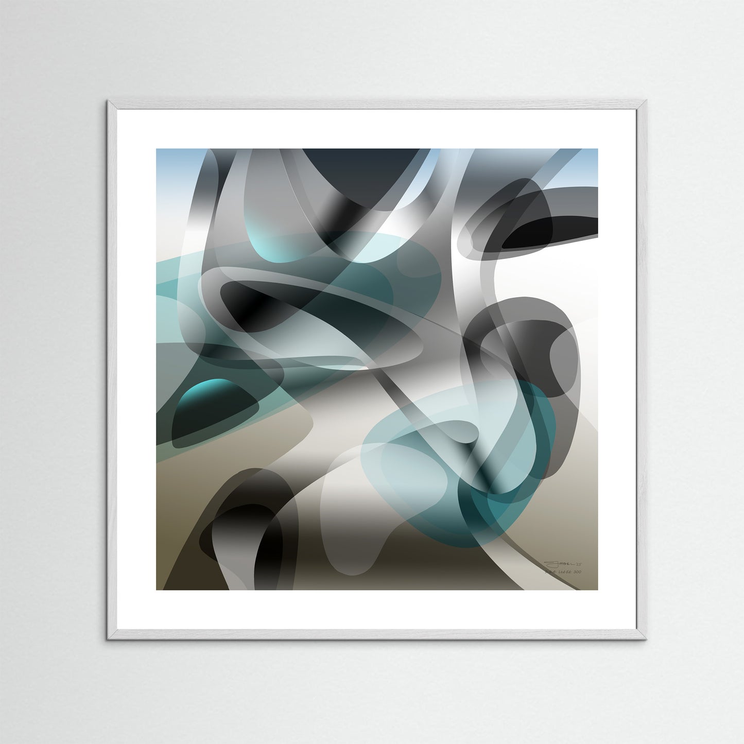 Paperprint "Green Touch 1"