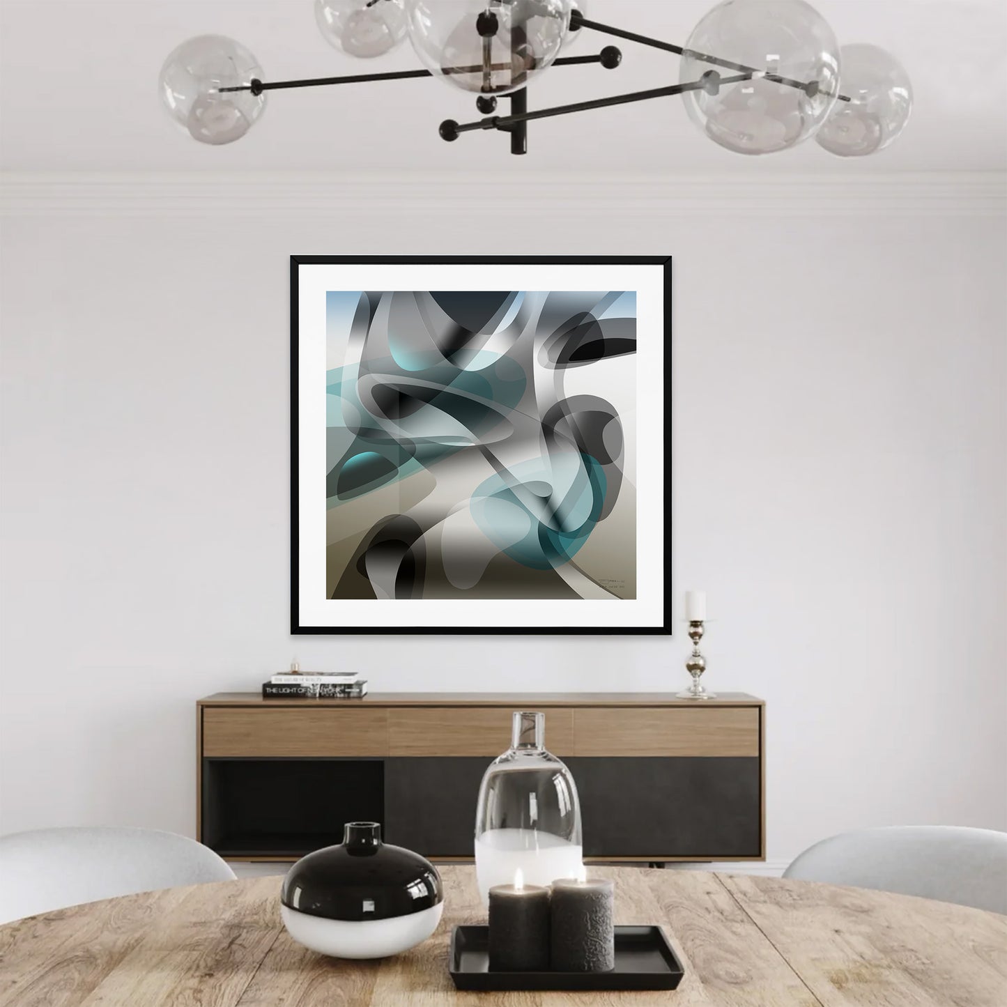Paperprint "Green Touch 1"