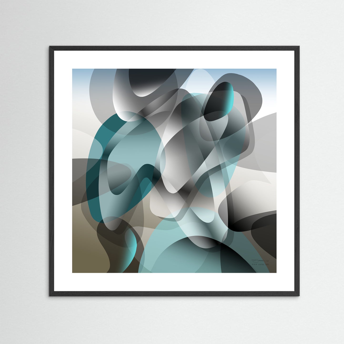 Paperprint "Green Touch 2"