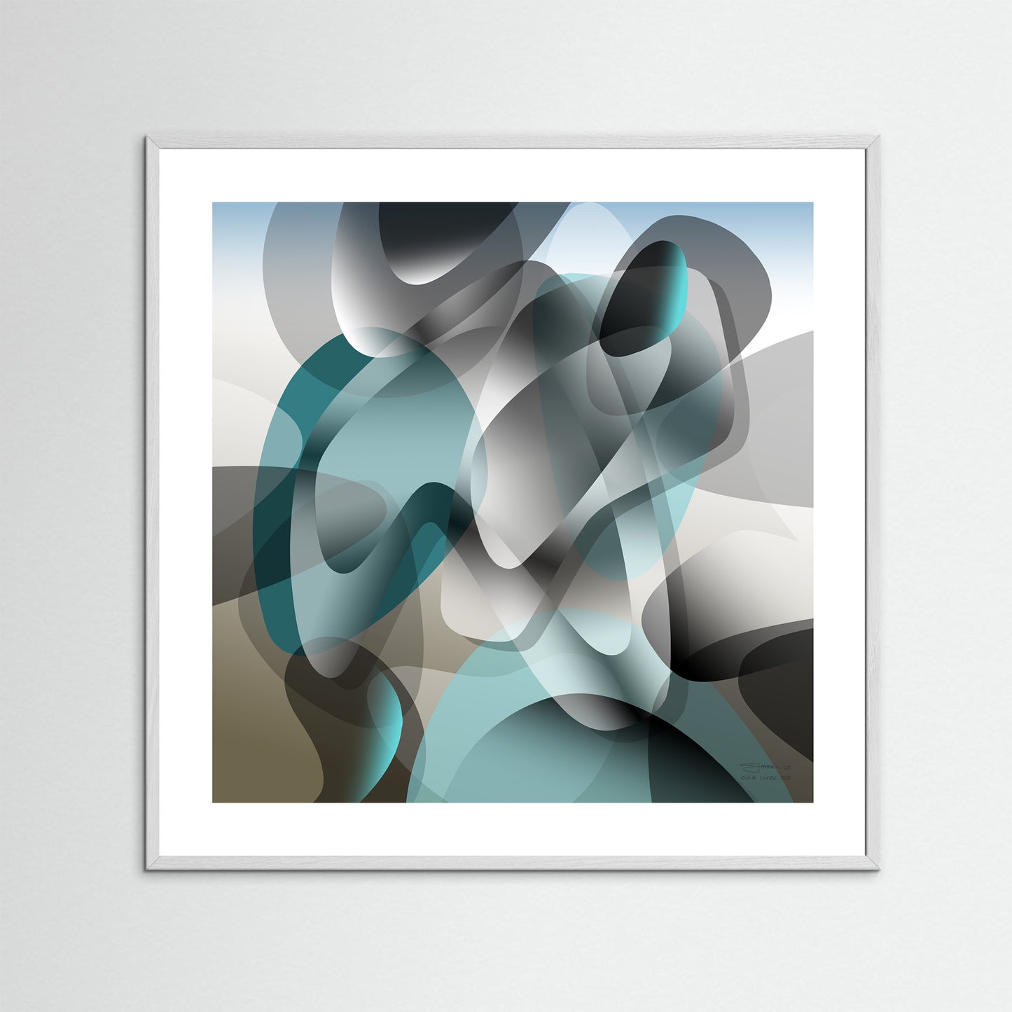 Paperprint "Green Touch 2"