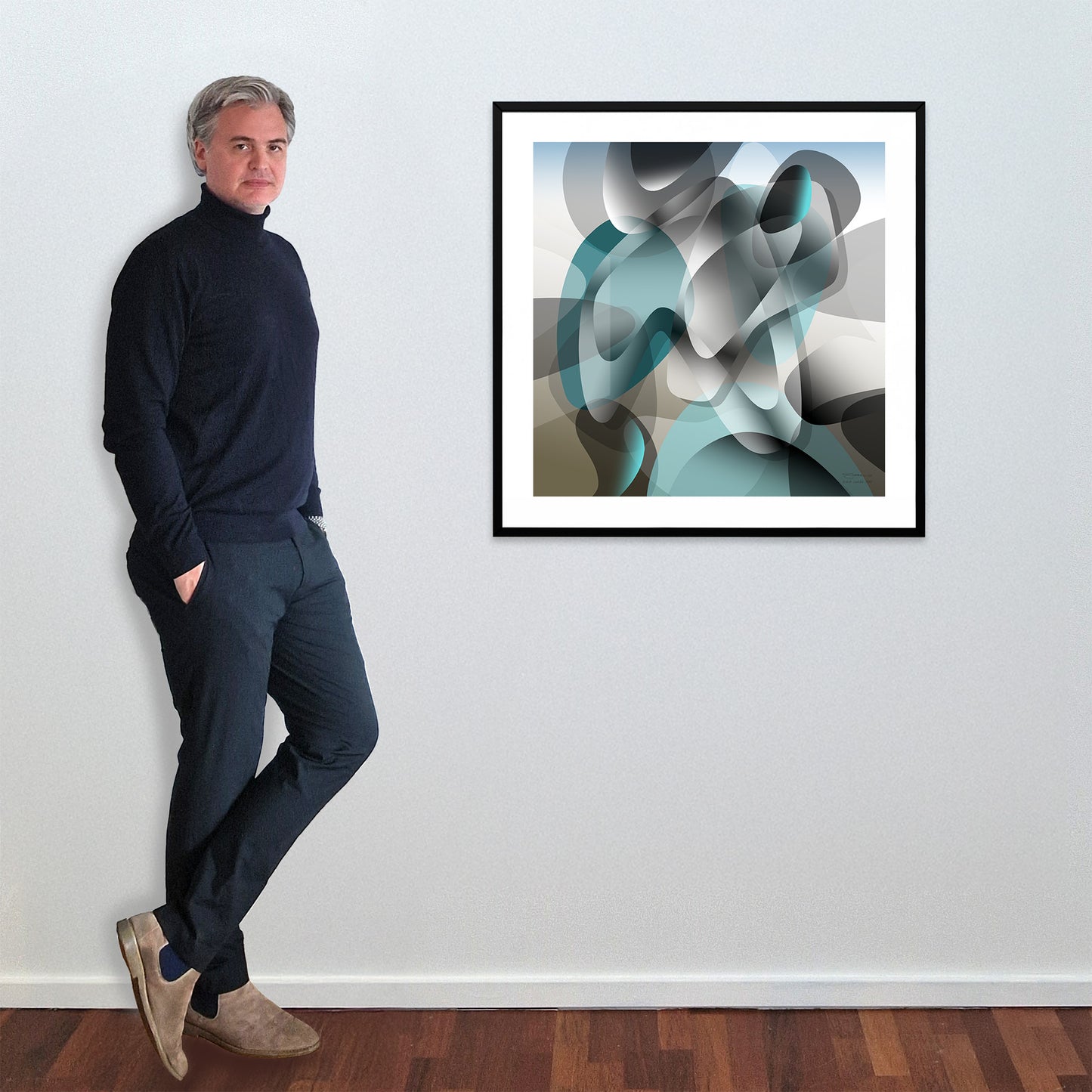 Paperprint "Green Touch 2"