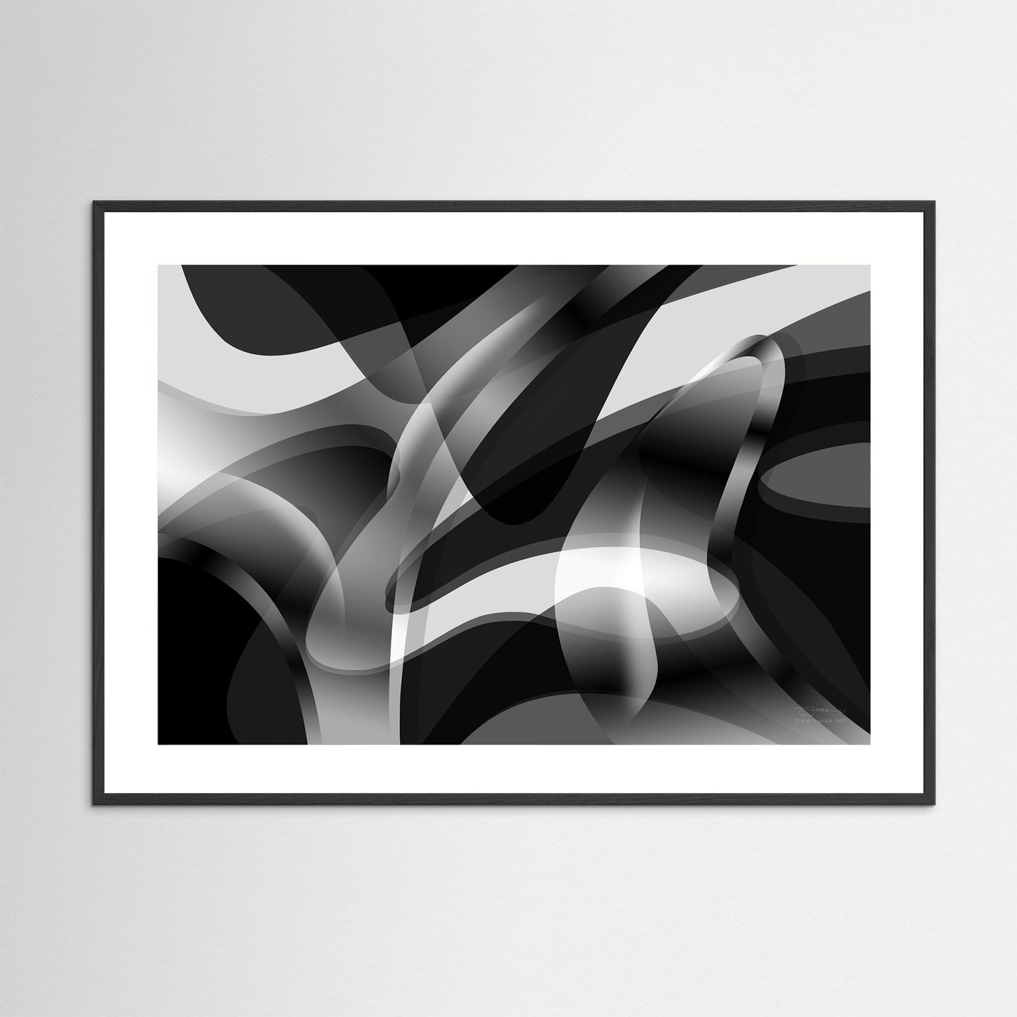 Paperprint "Limelight 1"