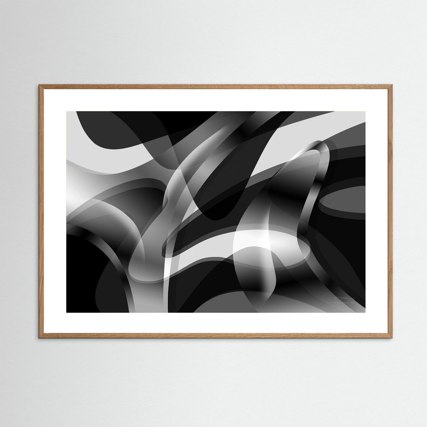 Paperprint "Limelight 1"