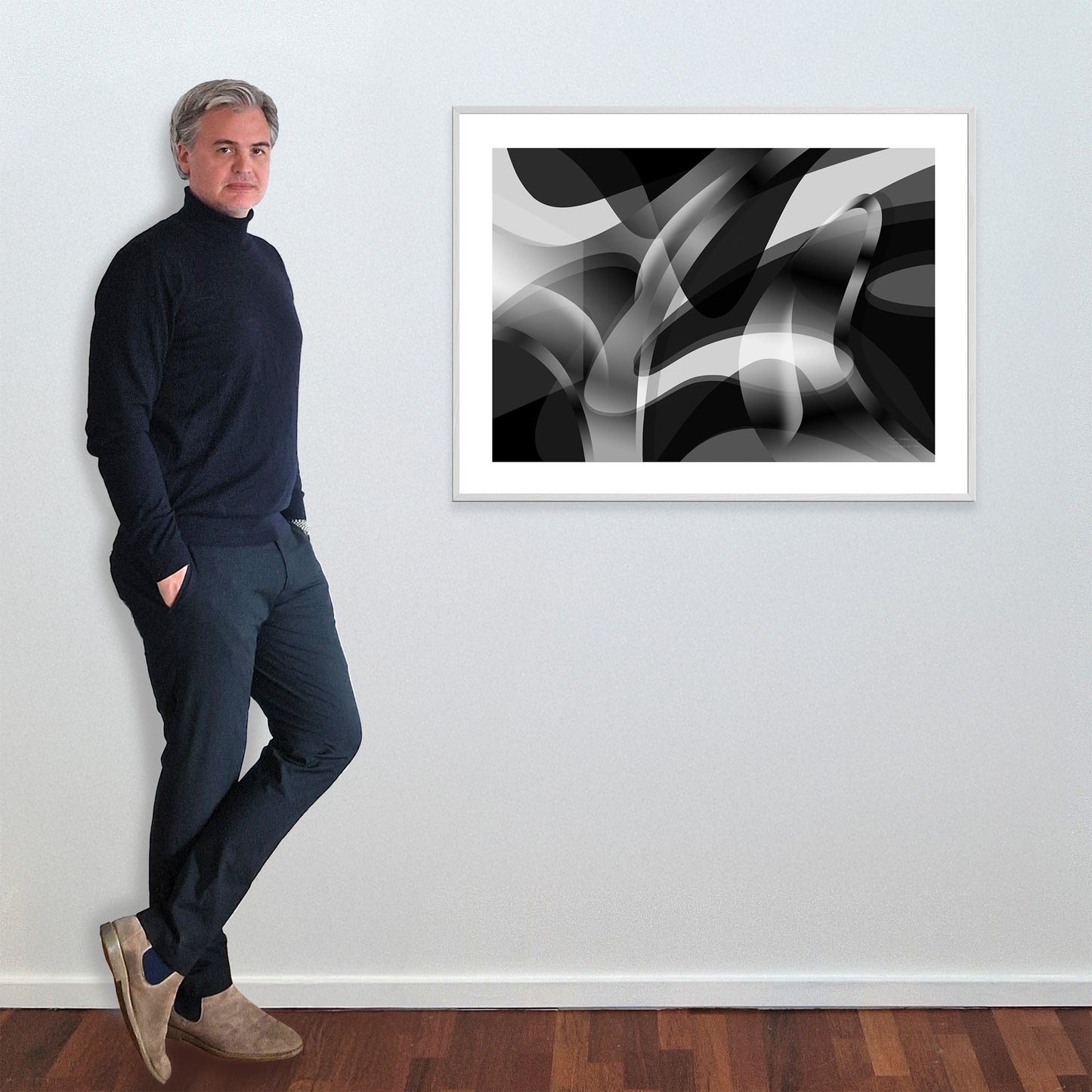 Paperprint "Limelight 1"