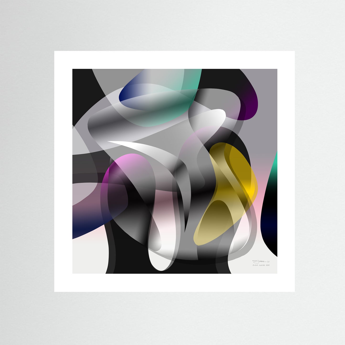Paperprint "Contemplation"