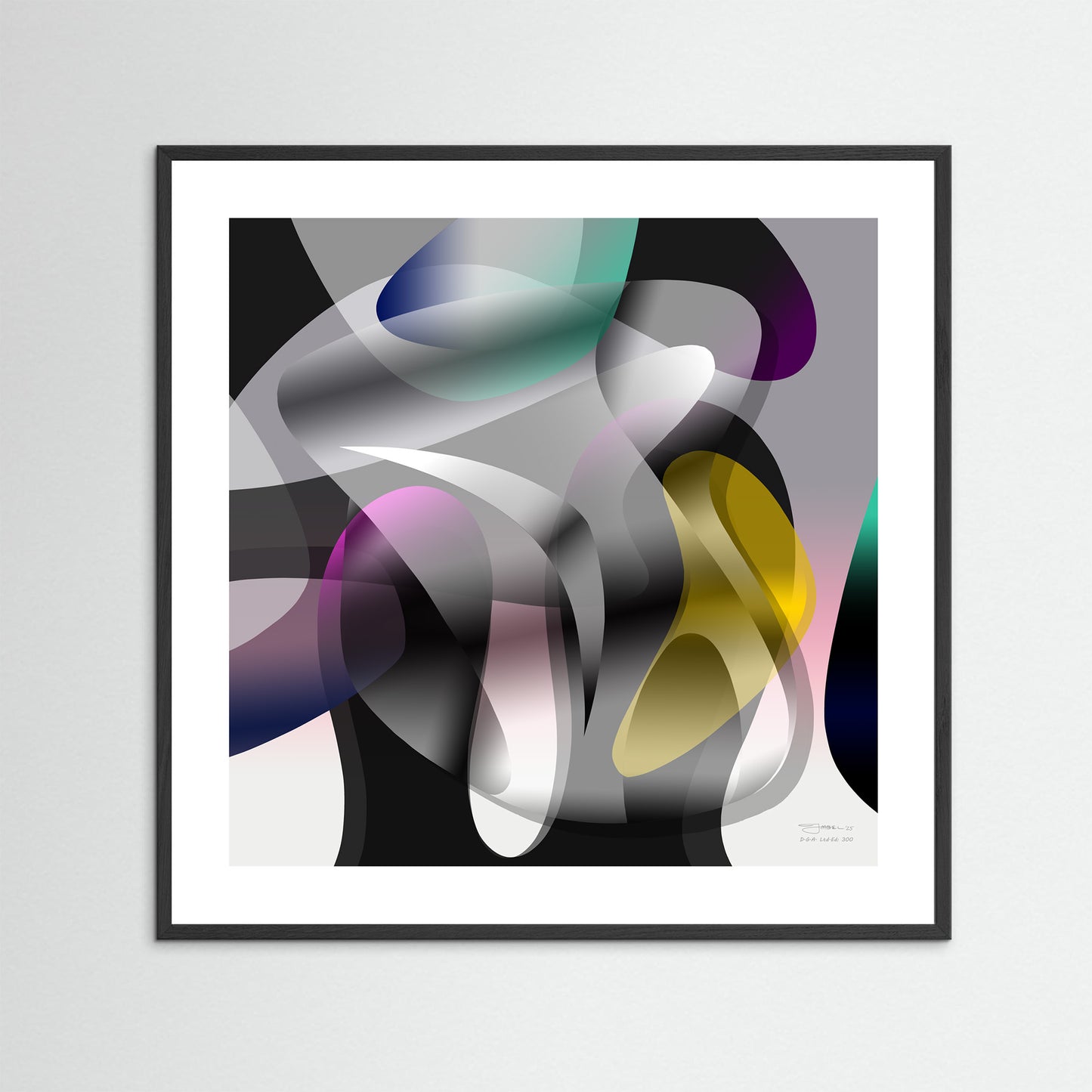 Paperprint "Contemplation"