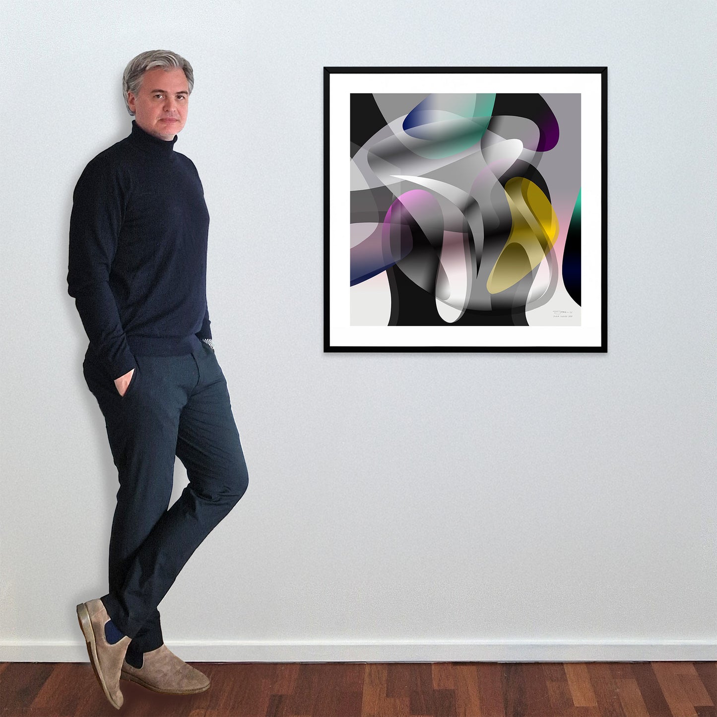 Paperprint "Contemplation"