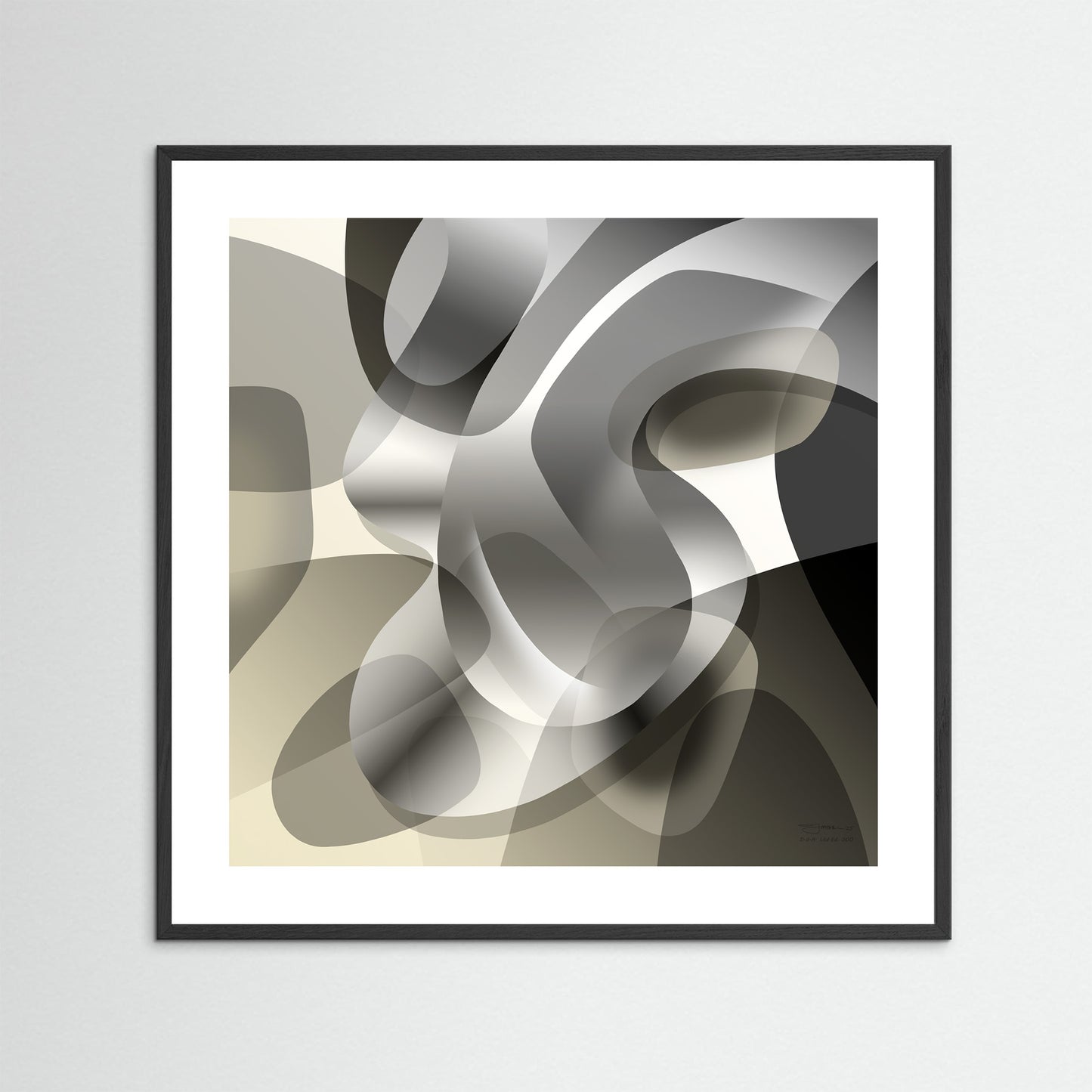 Paperprint "Reflection 3"