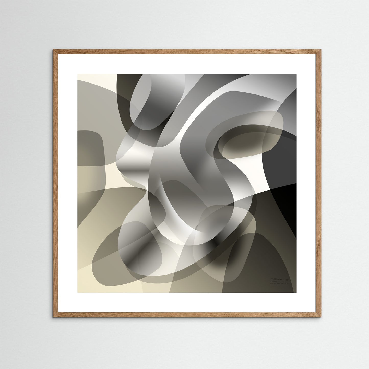 Paperprint "Reflection 3"