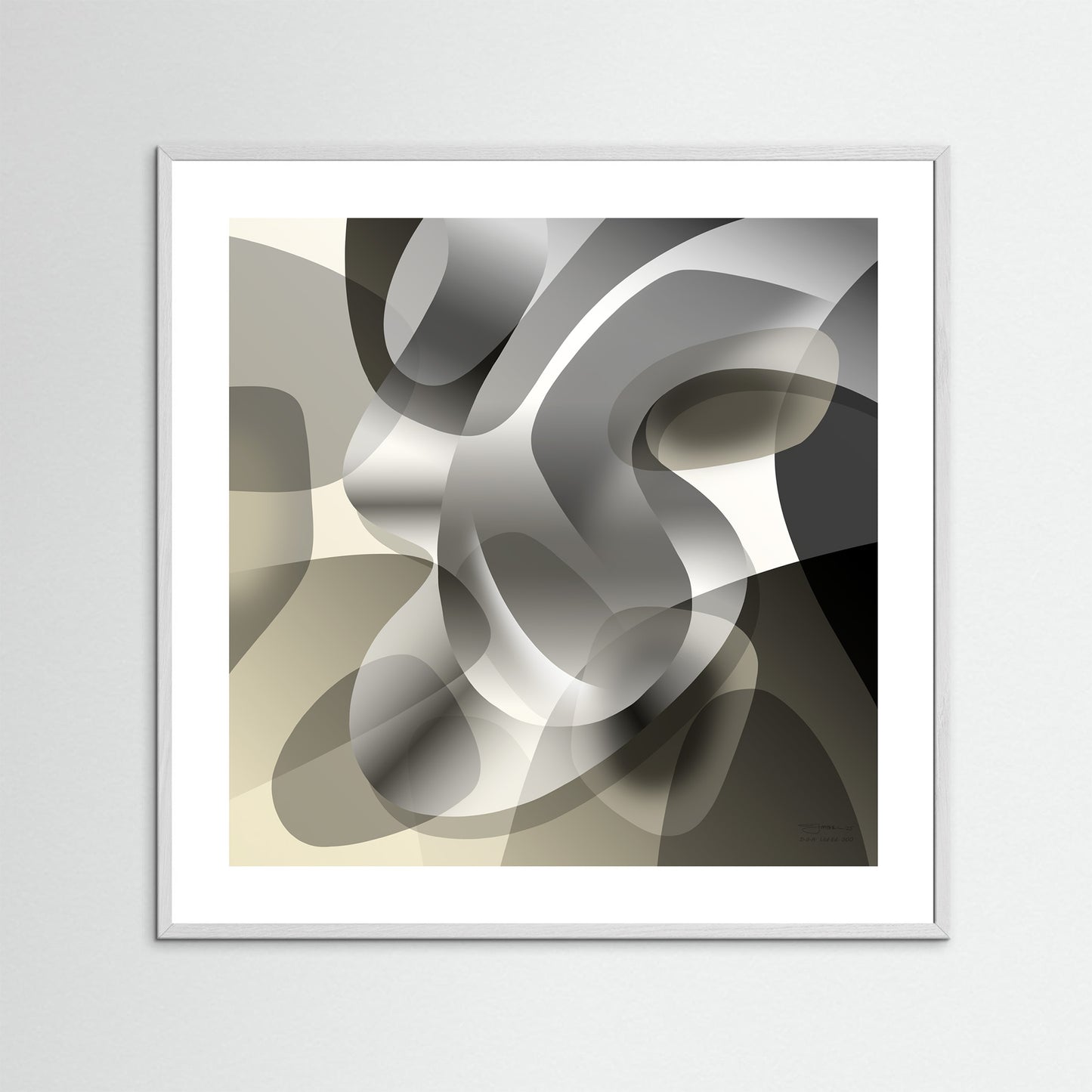 Paperprint "Reflection 3"