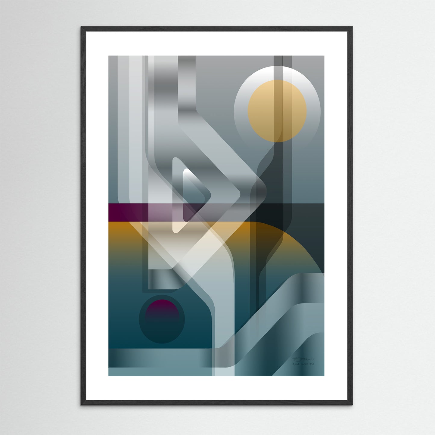 Paperprint "Transit 1"