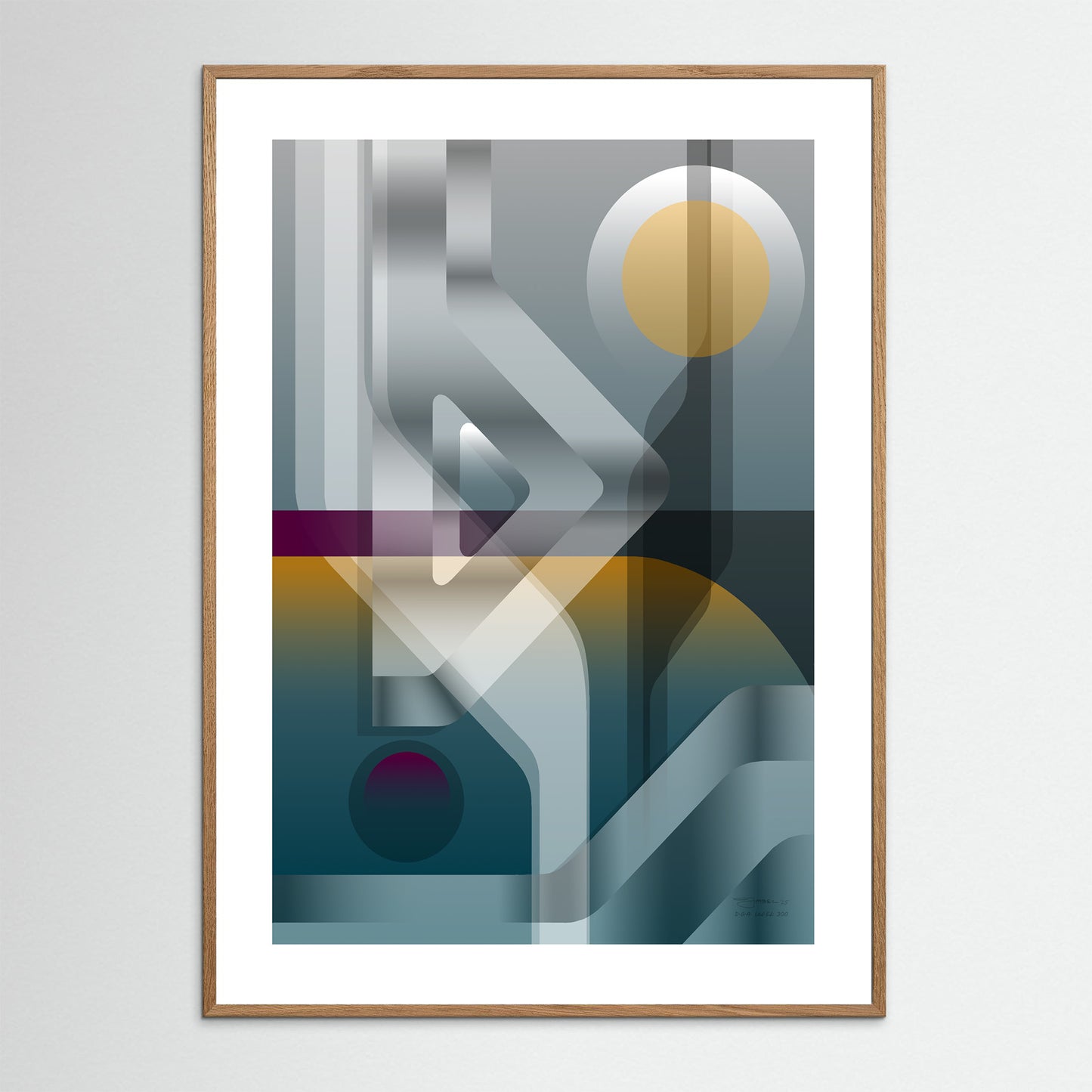 Paperprint "Transit 1"