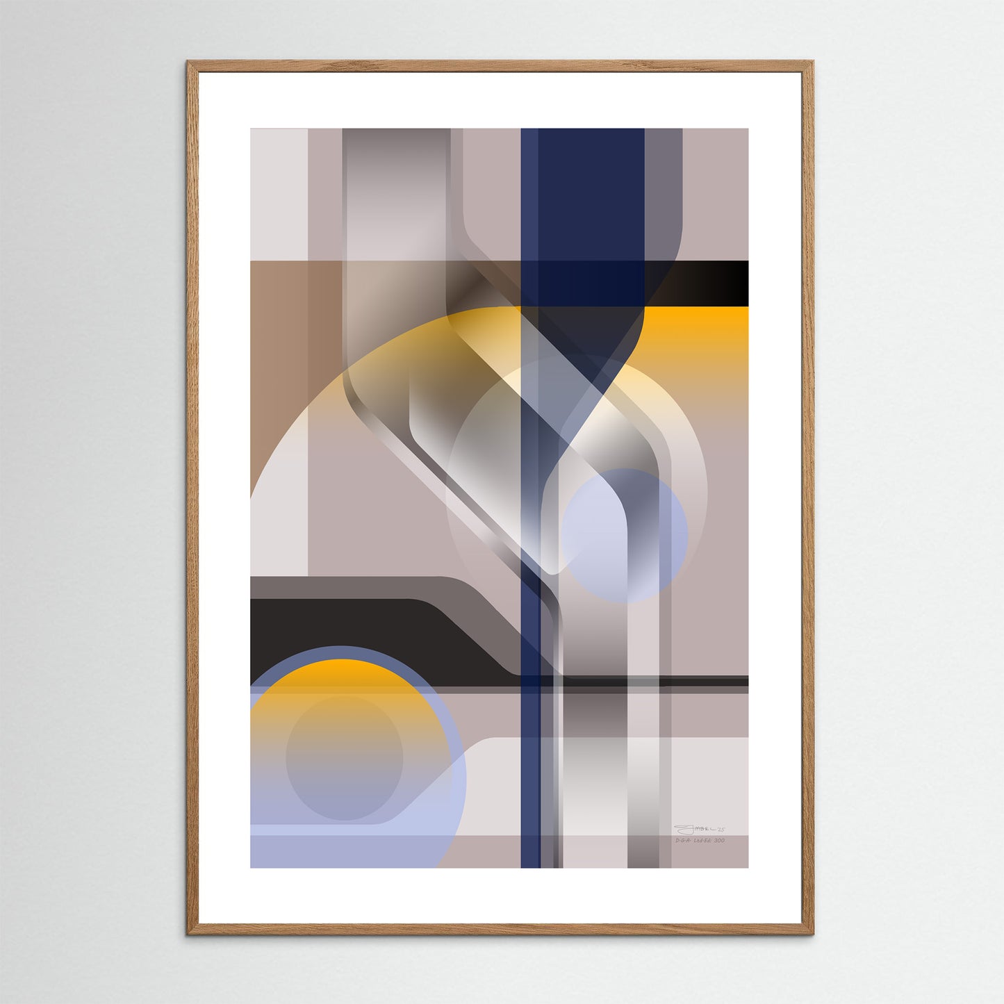 Paperprint "Transit 2"