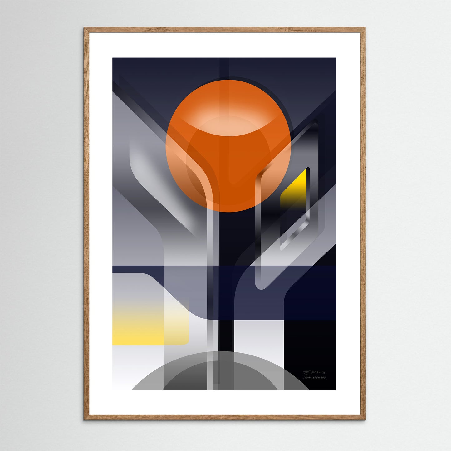 Paperprint "Transit 3"