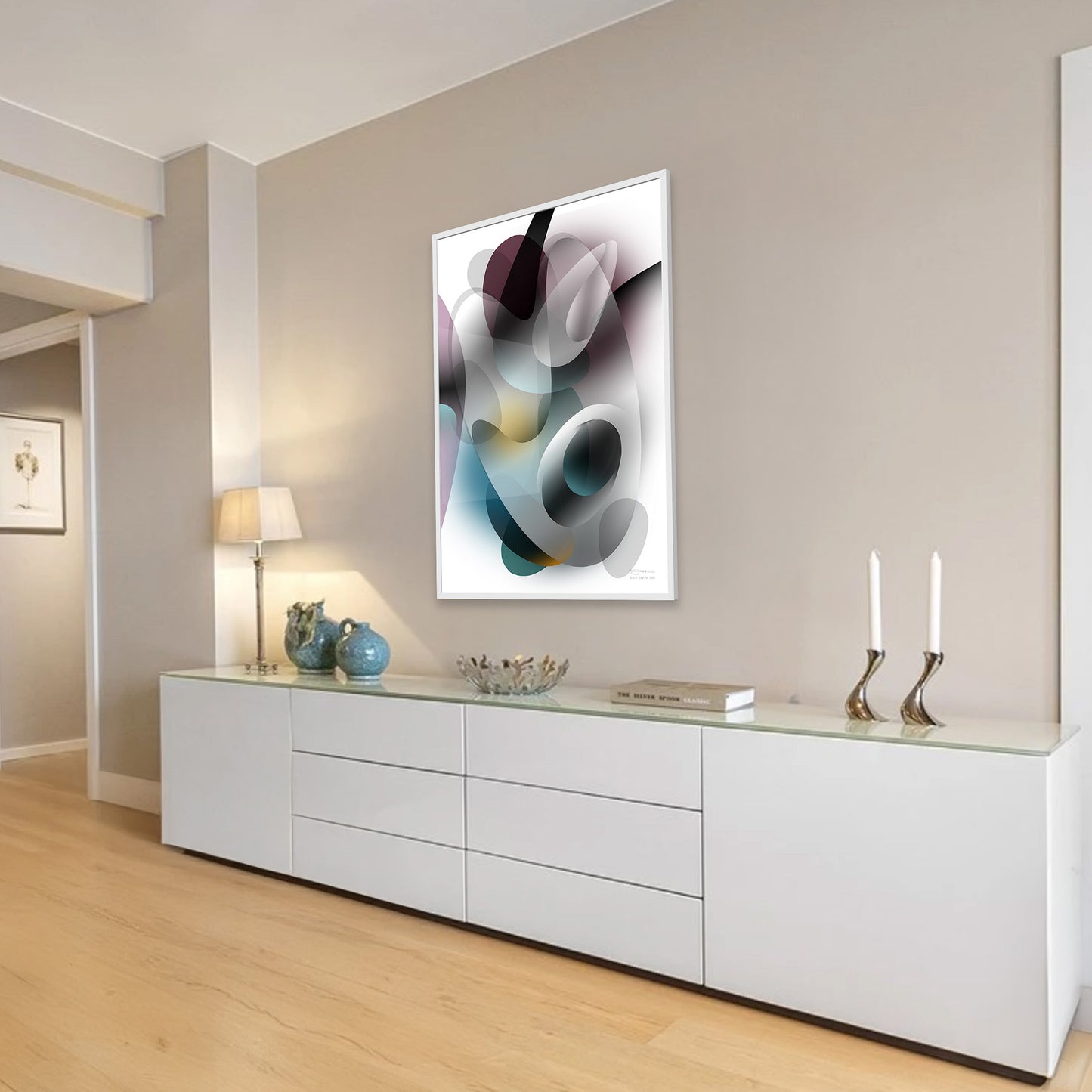 Paperprint "Twisted 3"