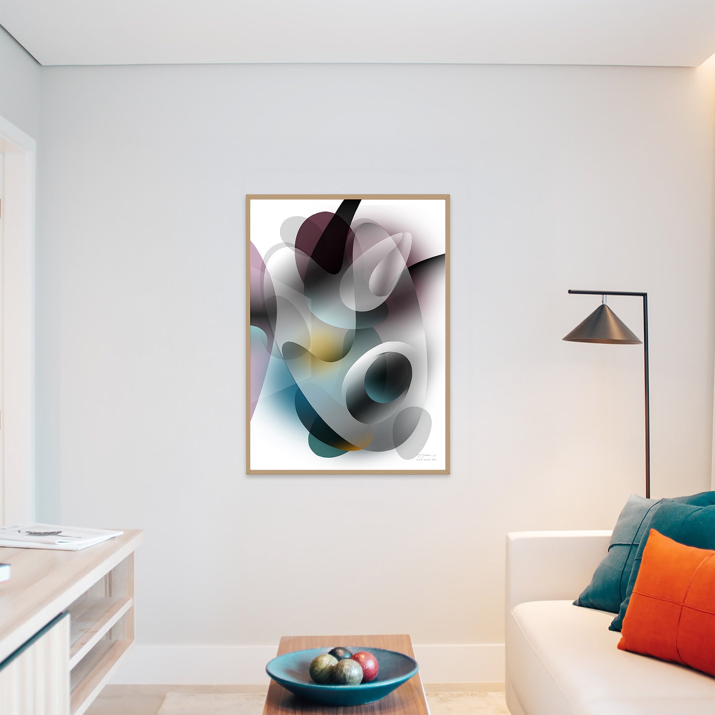 Paperprint "Twisted 3"