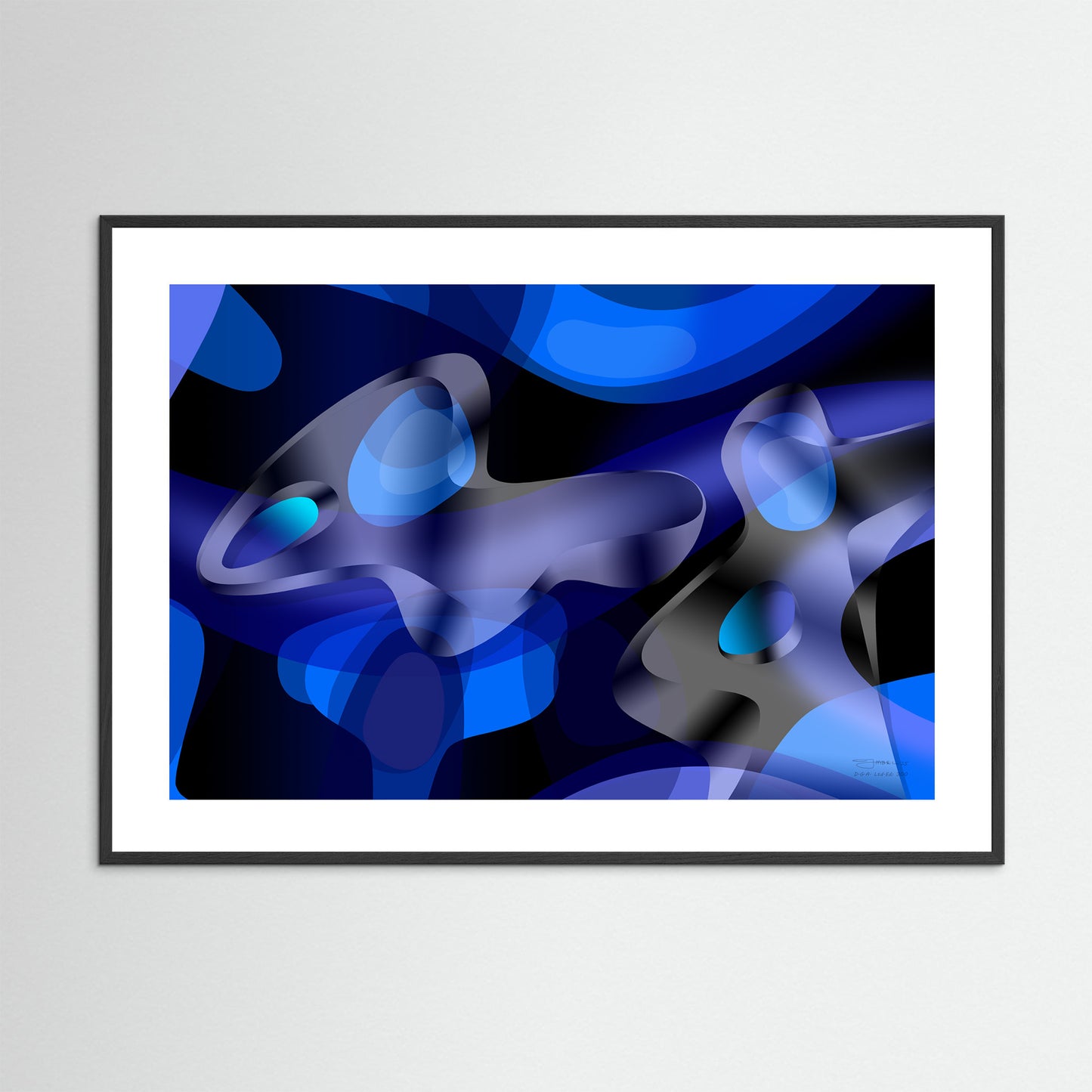 Paperprint "UltraMarine"