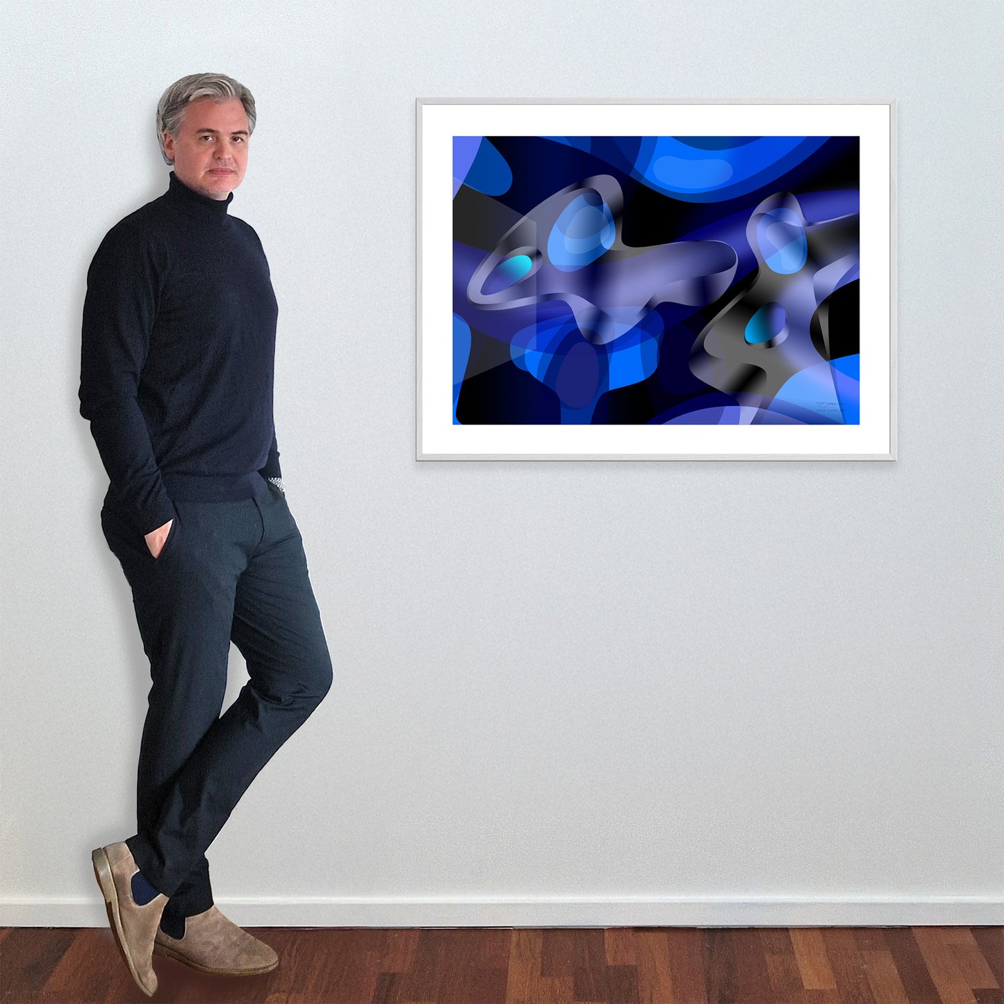 Paperprint "UltraMarine"