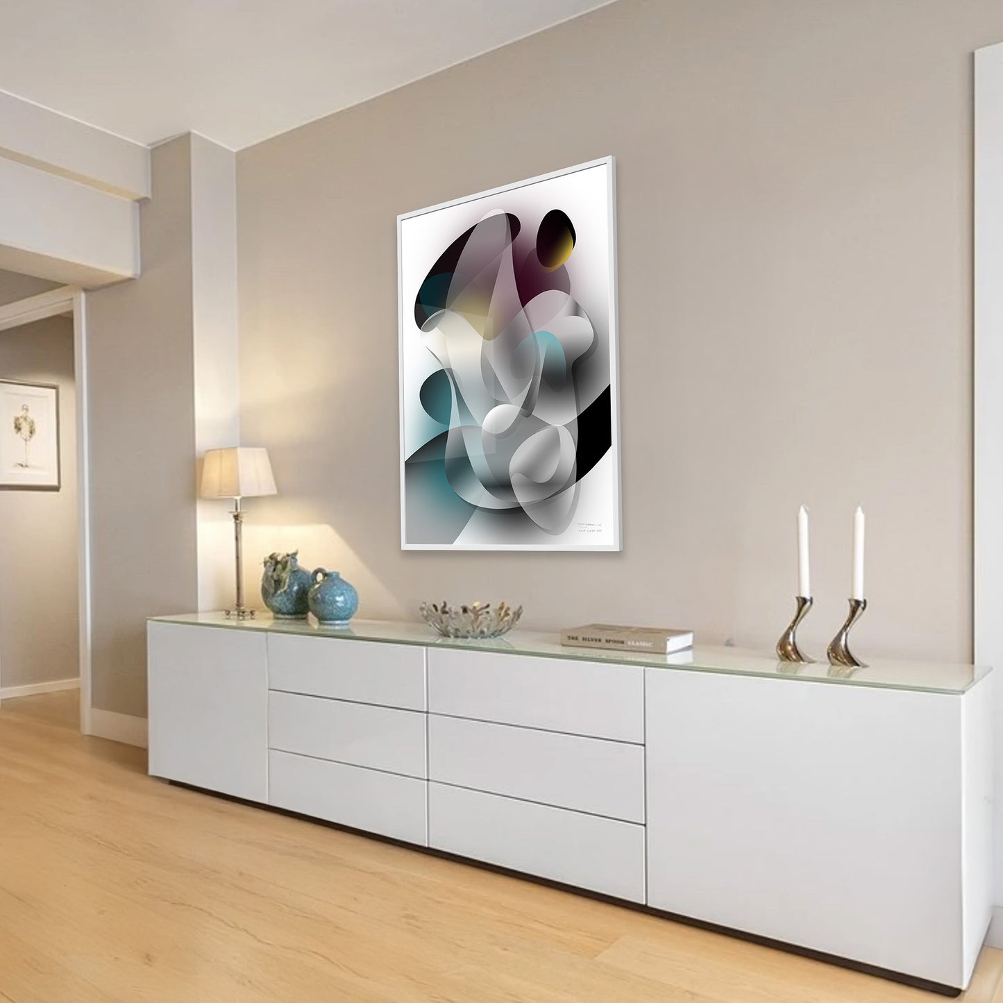 Paperprint "Twisted 2"