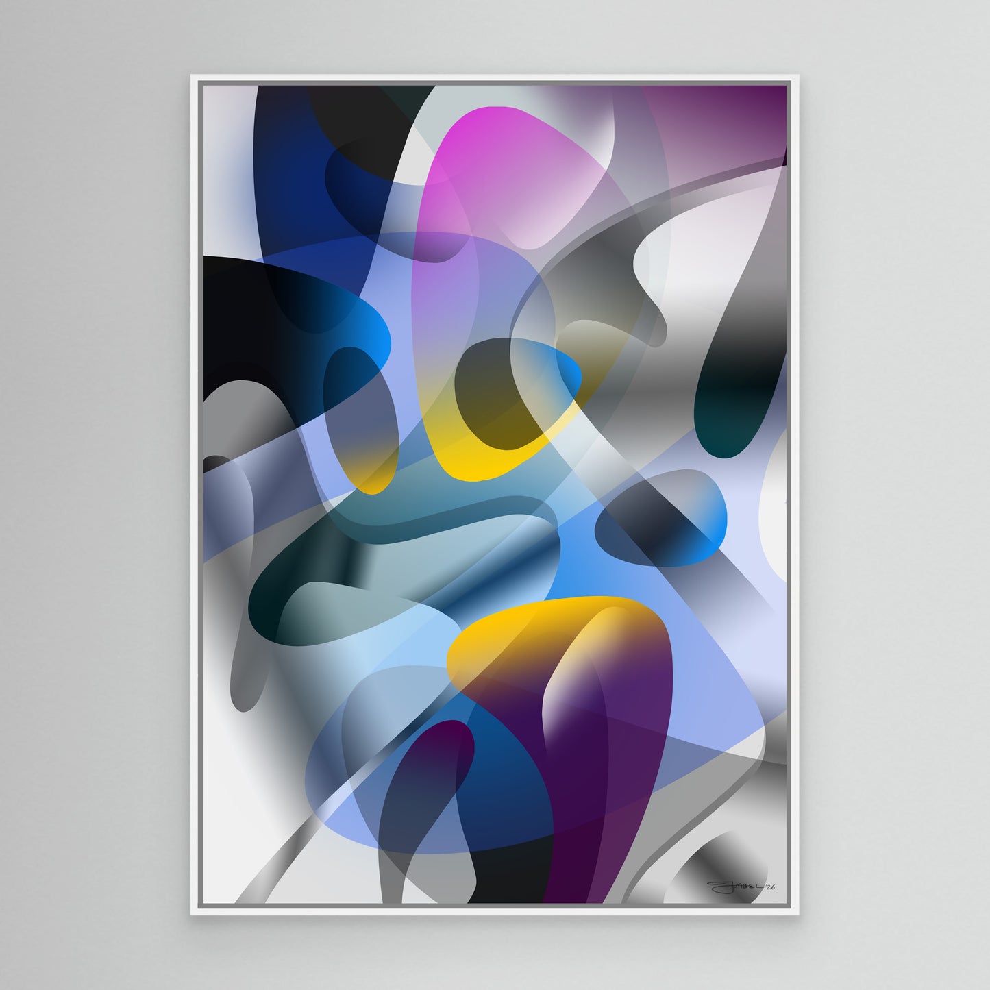 Lerretstrykk "Illusion 1"