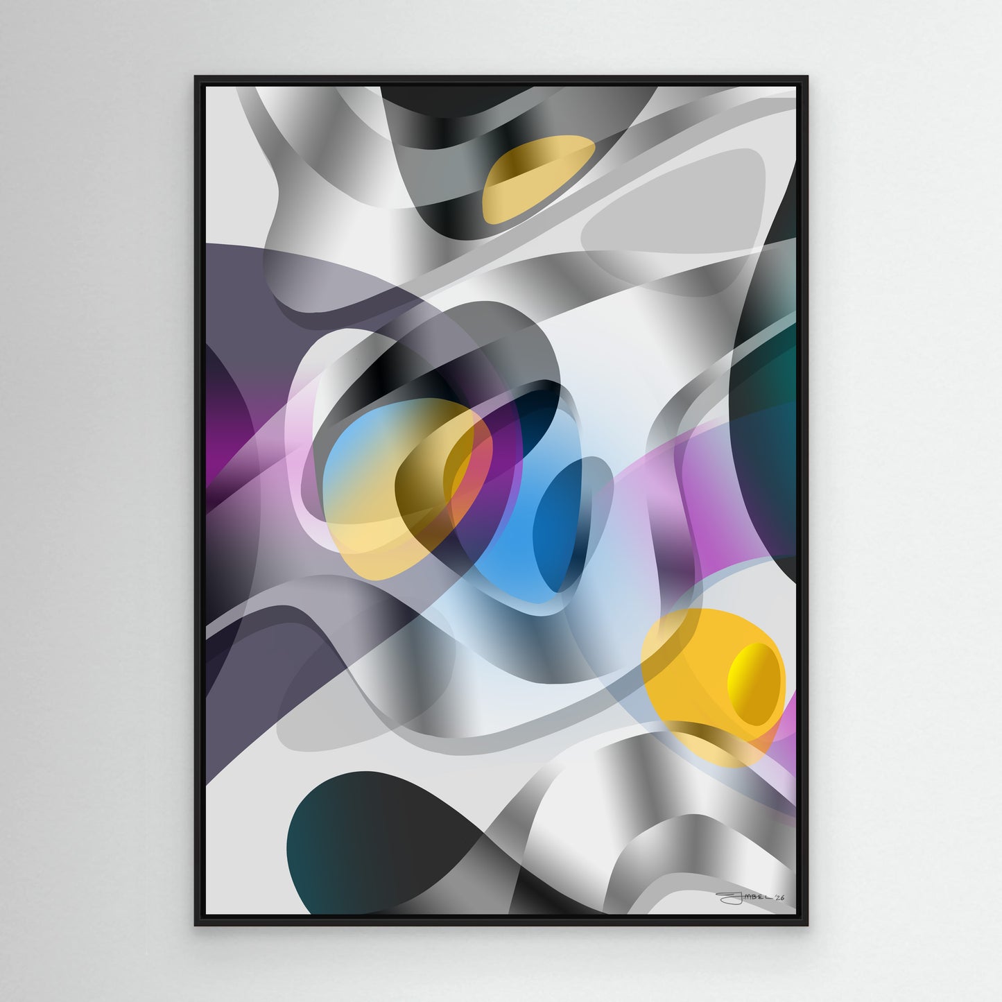 Lerretstrykk "Illusion 2"