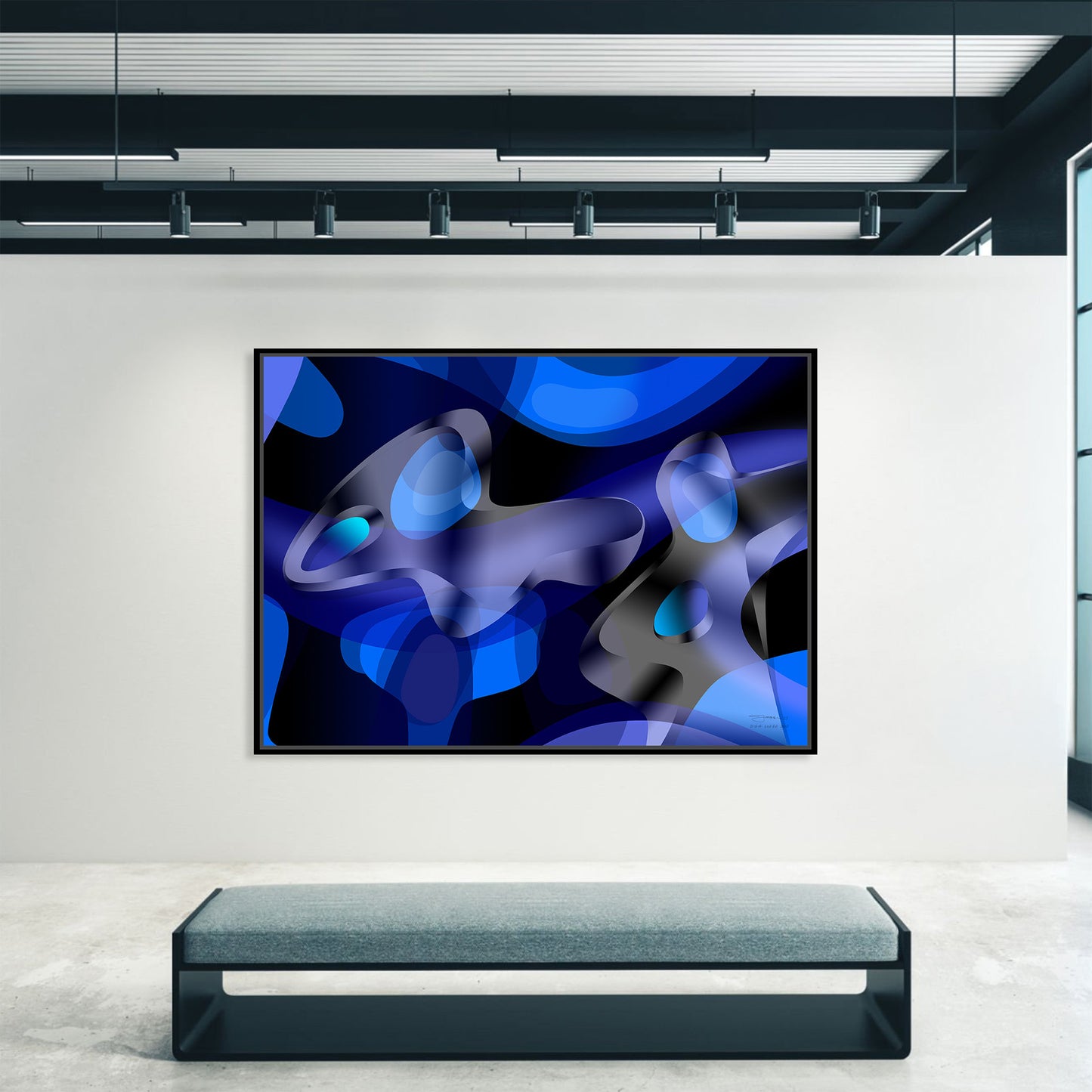 Canvasprint "Ultramarine"