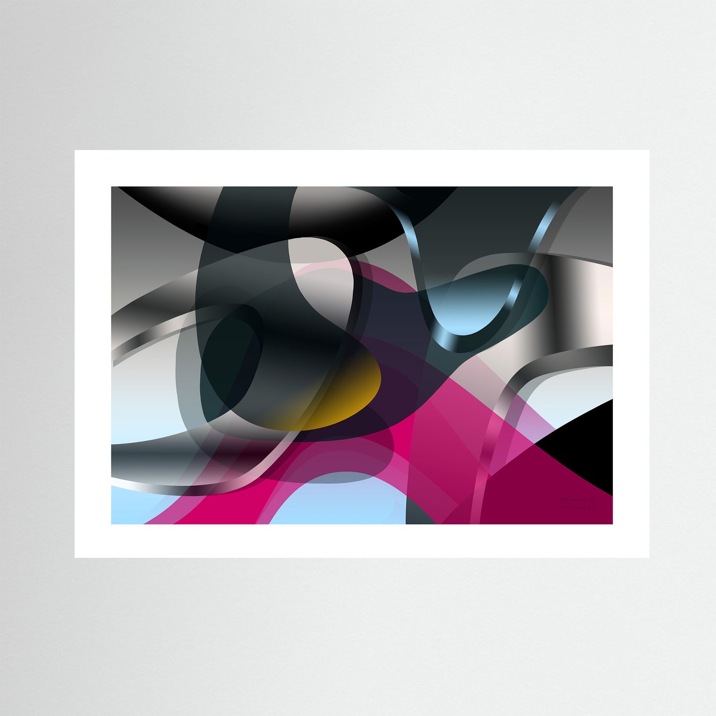 Paperprint "Curiosity"
