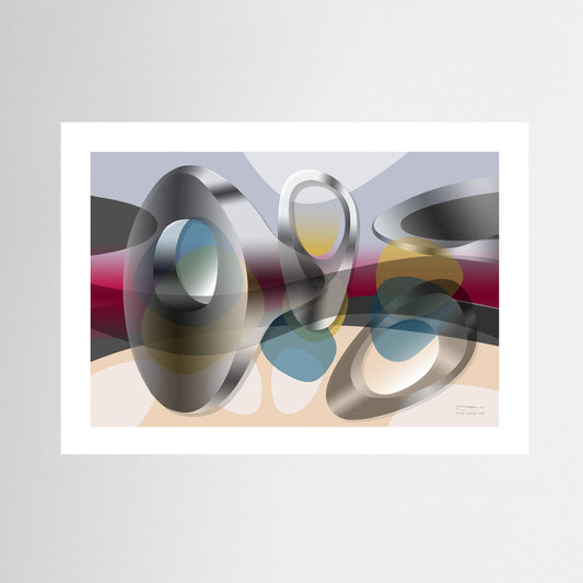 Paperprint "Fragments"