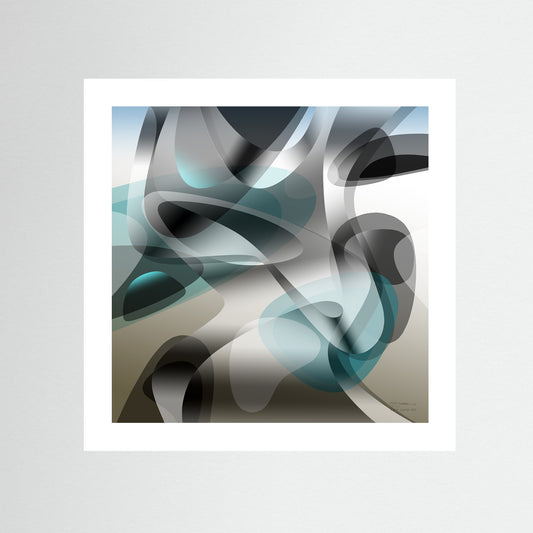Paperprint "Green Touch 1"