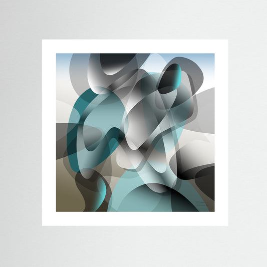 Paperprint "Green Touch 2"