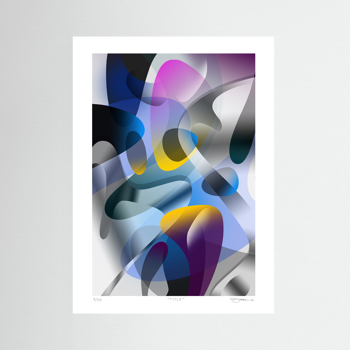 Papirtrykk "Illusion 1"